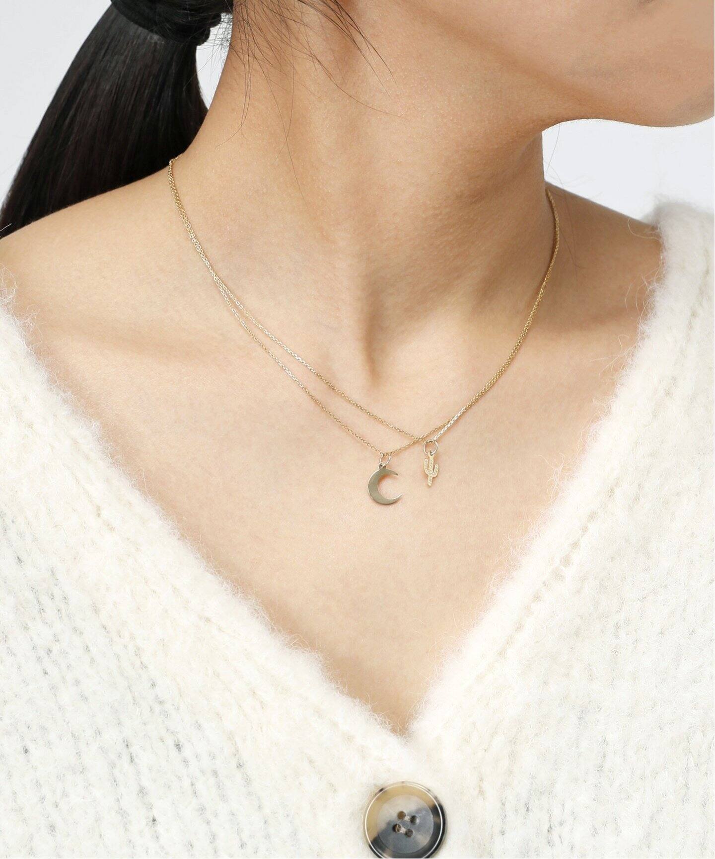 NEW TOP JEWELRY/ニュートップジュエリー】Cactus*skinny chain 