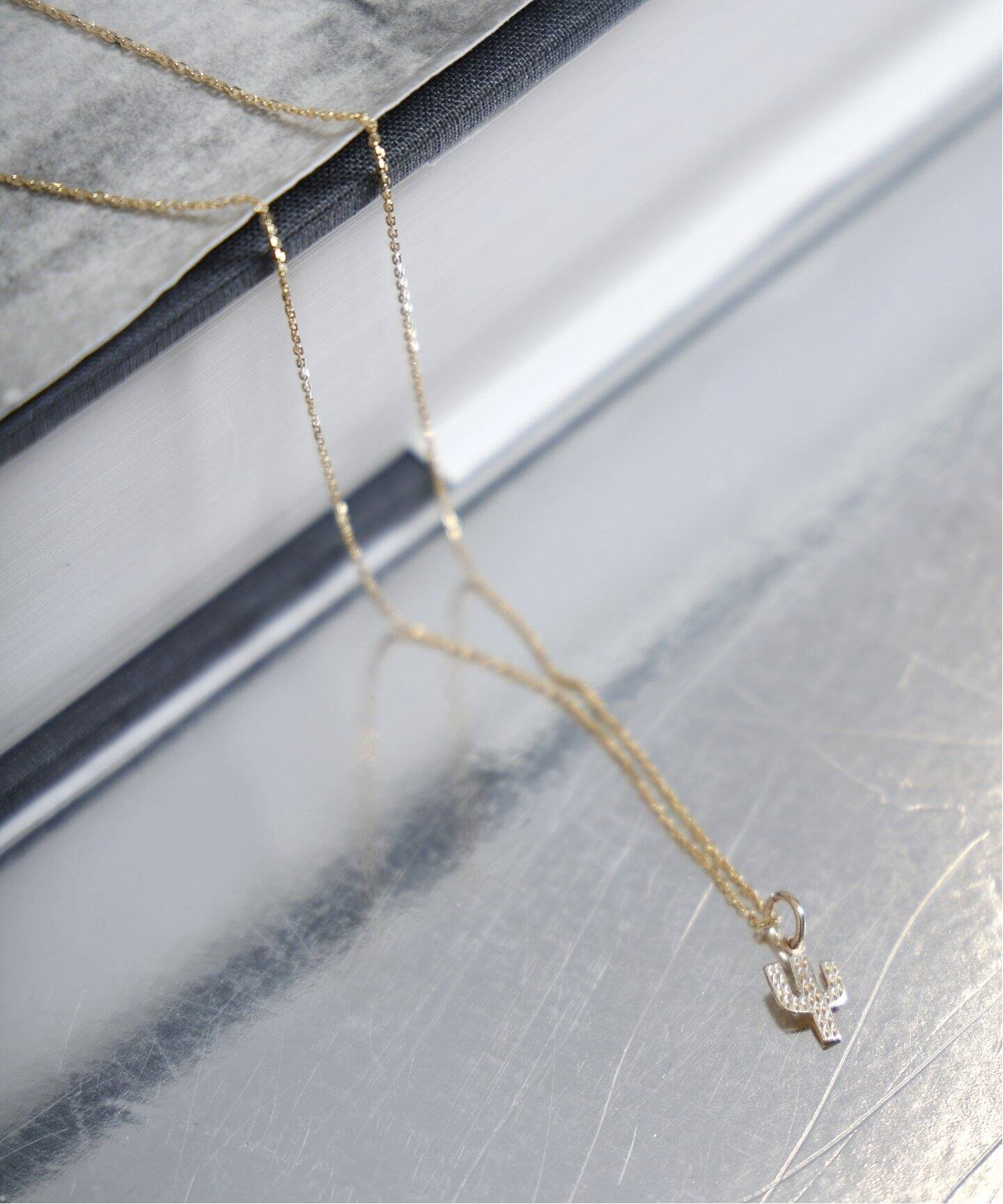 NEW TOP JEWELRY/ニュートップジュエリー】Cactus*skinny chain 