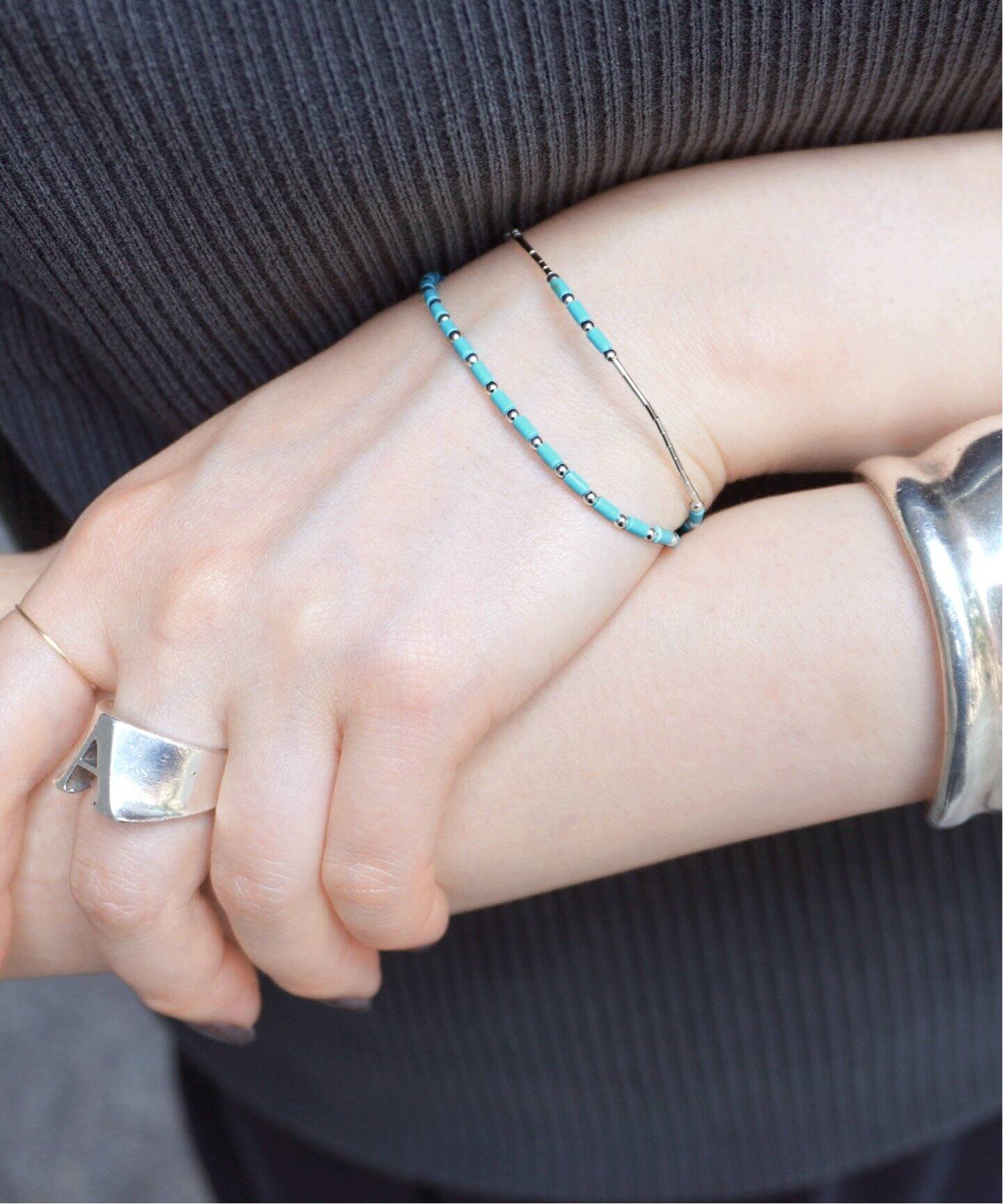 Harpo/ハルポ】blue beads bracelet（ブレスレット・バングル）｜AP 