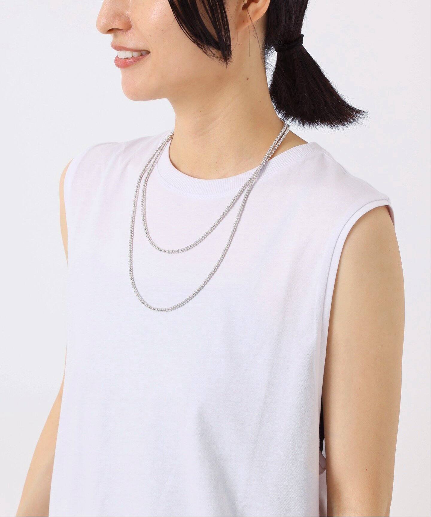 Harpo/ハルポ】ロングネックレス110cm (3mm)（ネックレス）｜AP STUDIO 