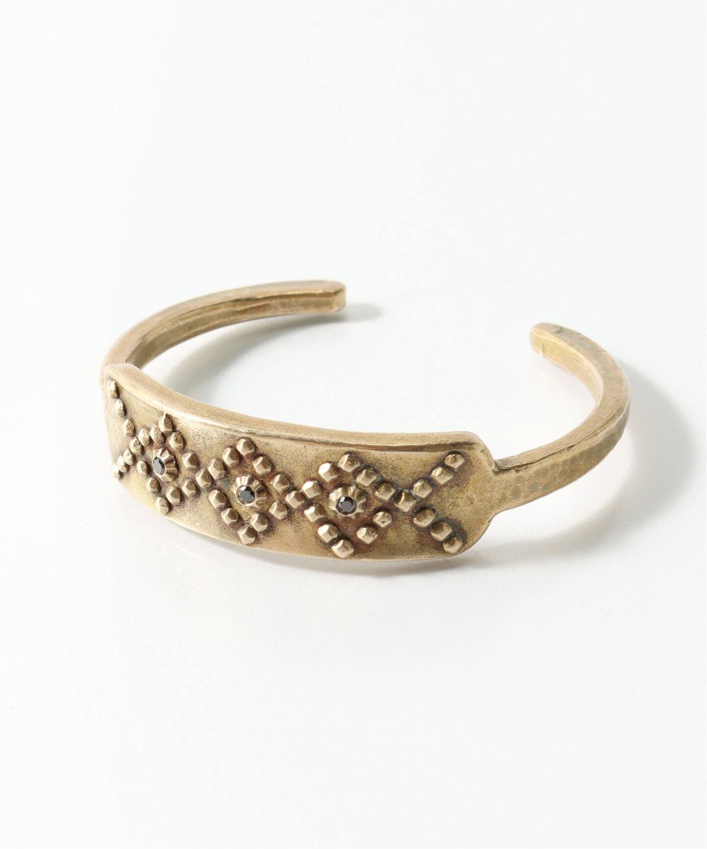 Philip Crangi / フィリップクランジ Diamondback Cuff.09ct - Bl 