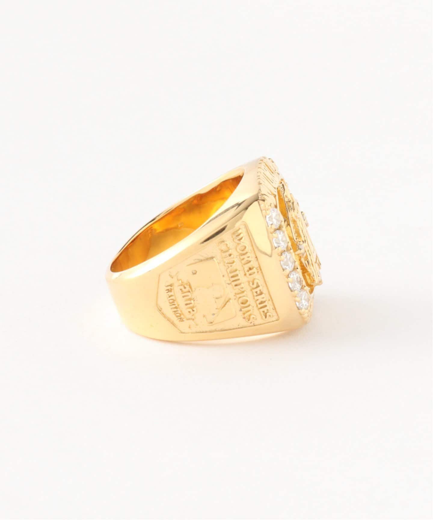 MLB / メジャーリーグベースボール K18GPリング エンジェルス（リング