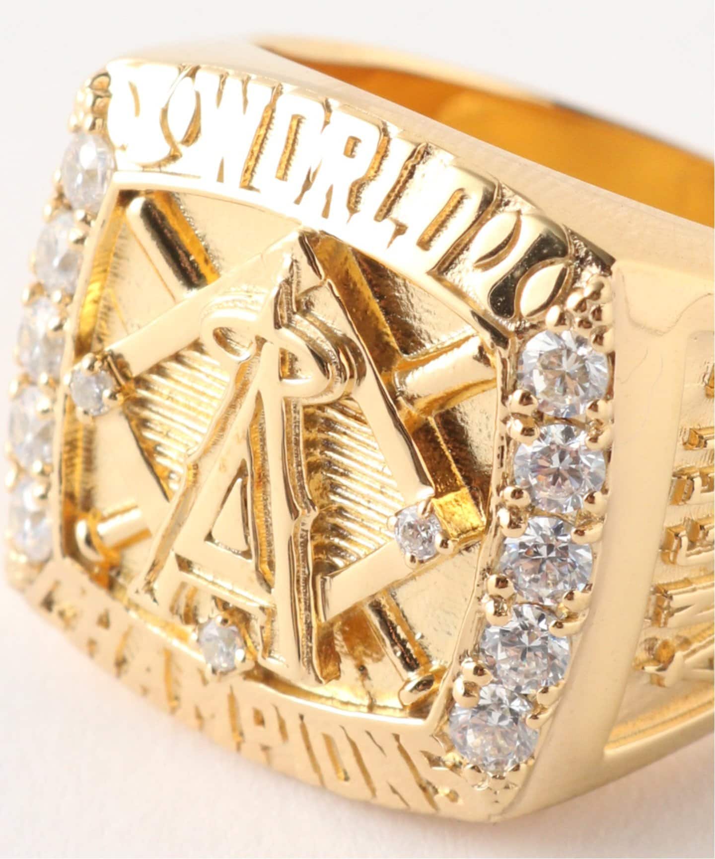 MLB / メジャーリーグベースボール K18GPリング エンジェルス（リング