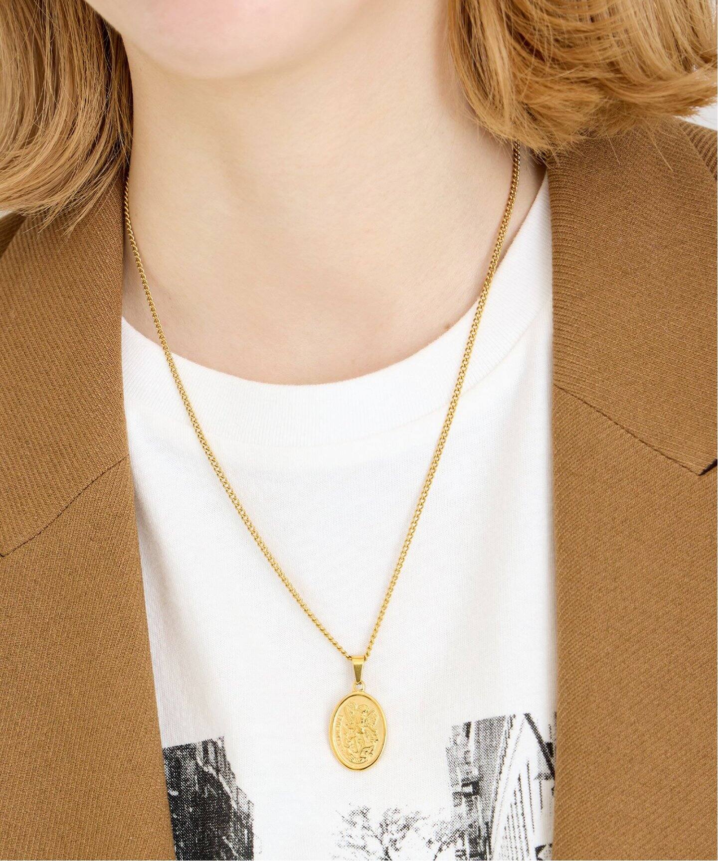 コインネックレスb（ネックレス）｜B.C STOCK（ベーセーストック）の  