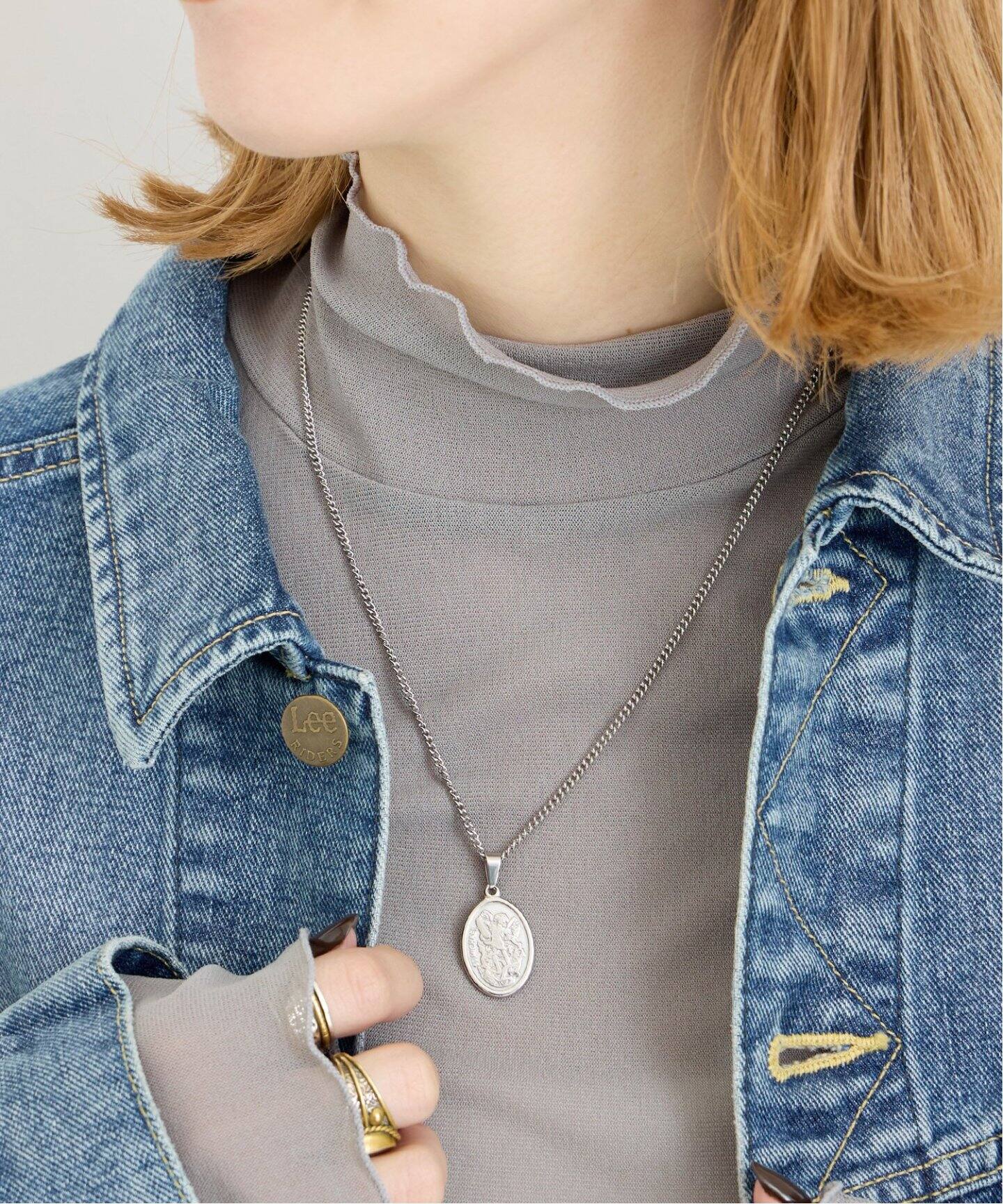 コインネックレスb（ネックレス）｜B.C STOCK（ベーセーストック）の  