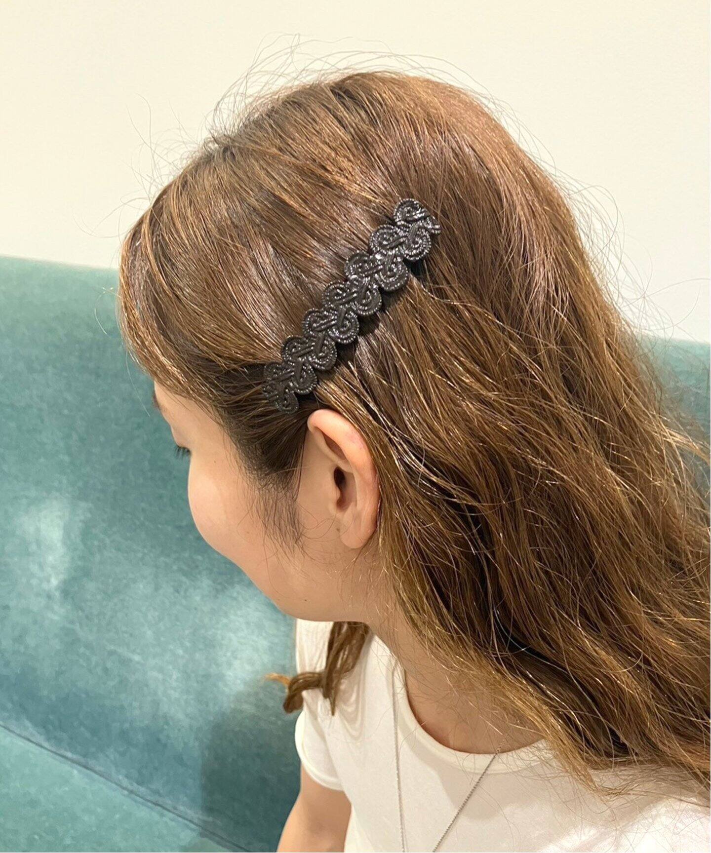 追加3》レースバレッタ（ヘアアクセサリー）｜EDIT.FOR LULU 