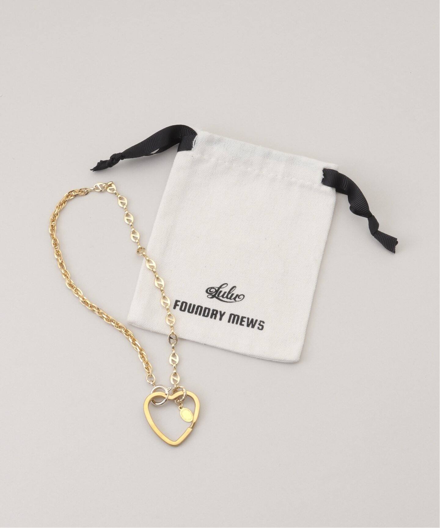 Foundry Mews/ファウンドリー ミューズ】別注 Love Necklace 