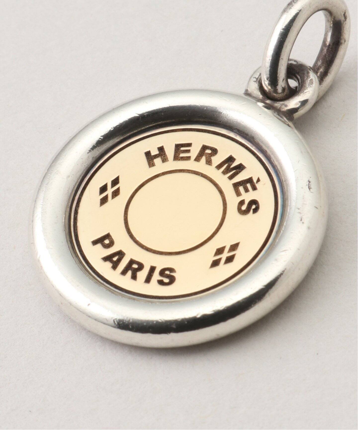 VINTAGE HERMES/エルメス】 Sellier necklace top（ネックレス  