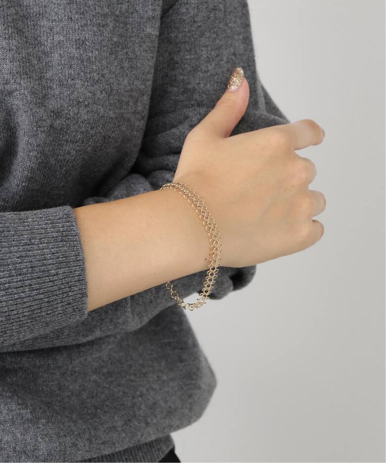 pascale lion/パスカルリオン Chain ブレス 0.4cm 3941563070 