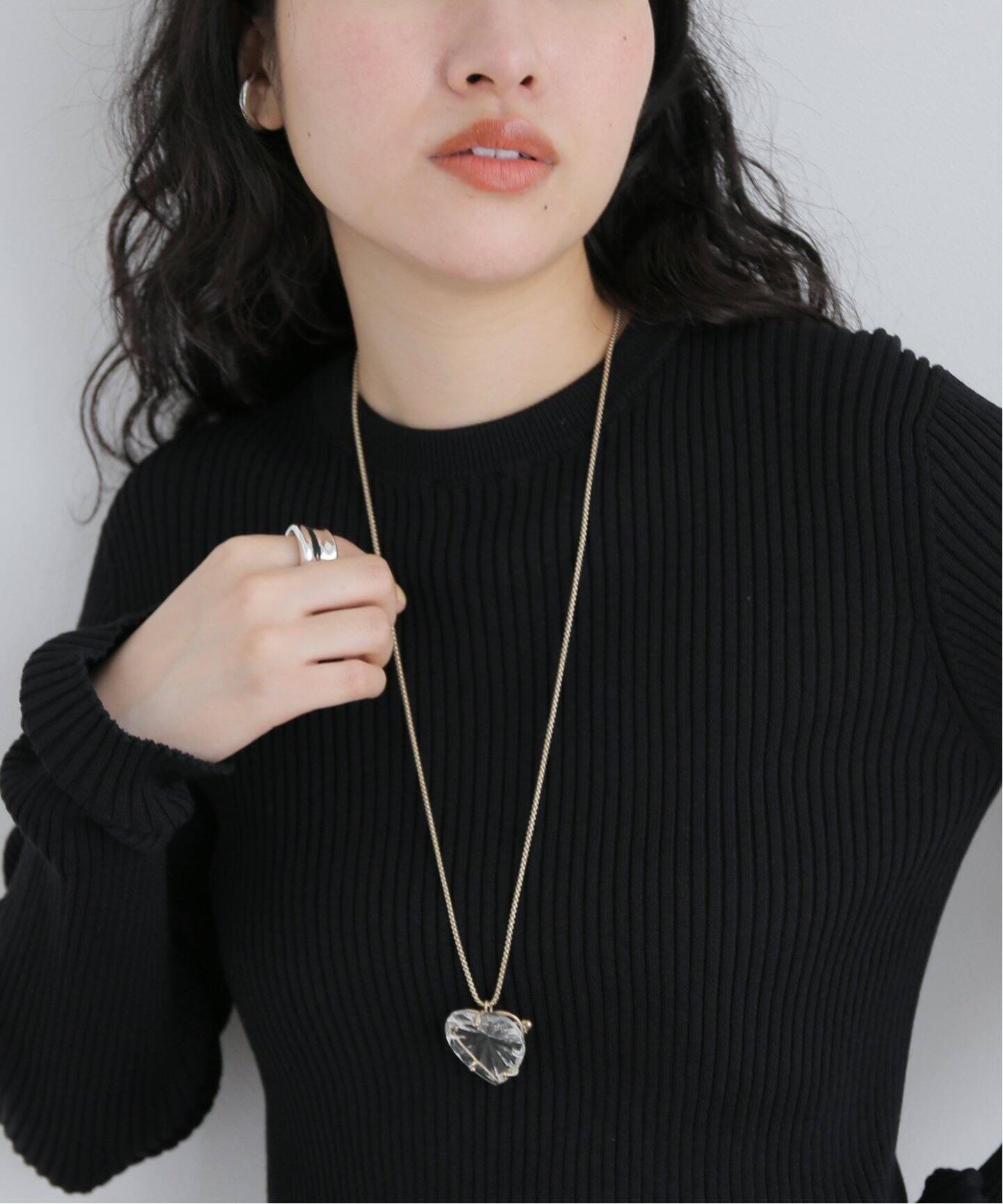 Junco Paris/ジュンコパリ heart NLbroach ネックレス（ネックレス 