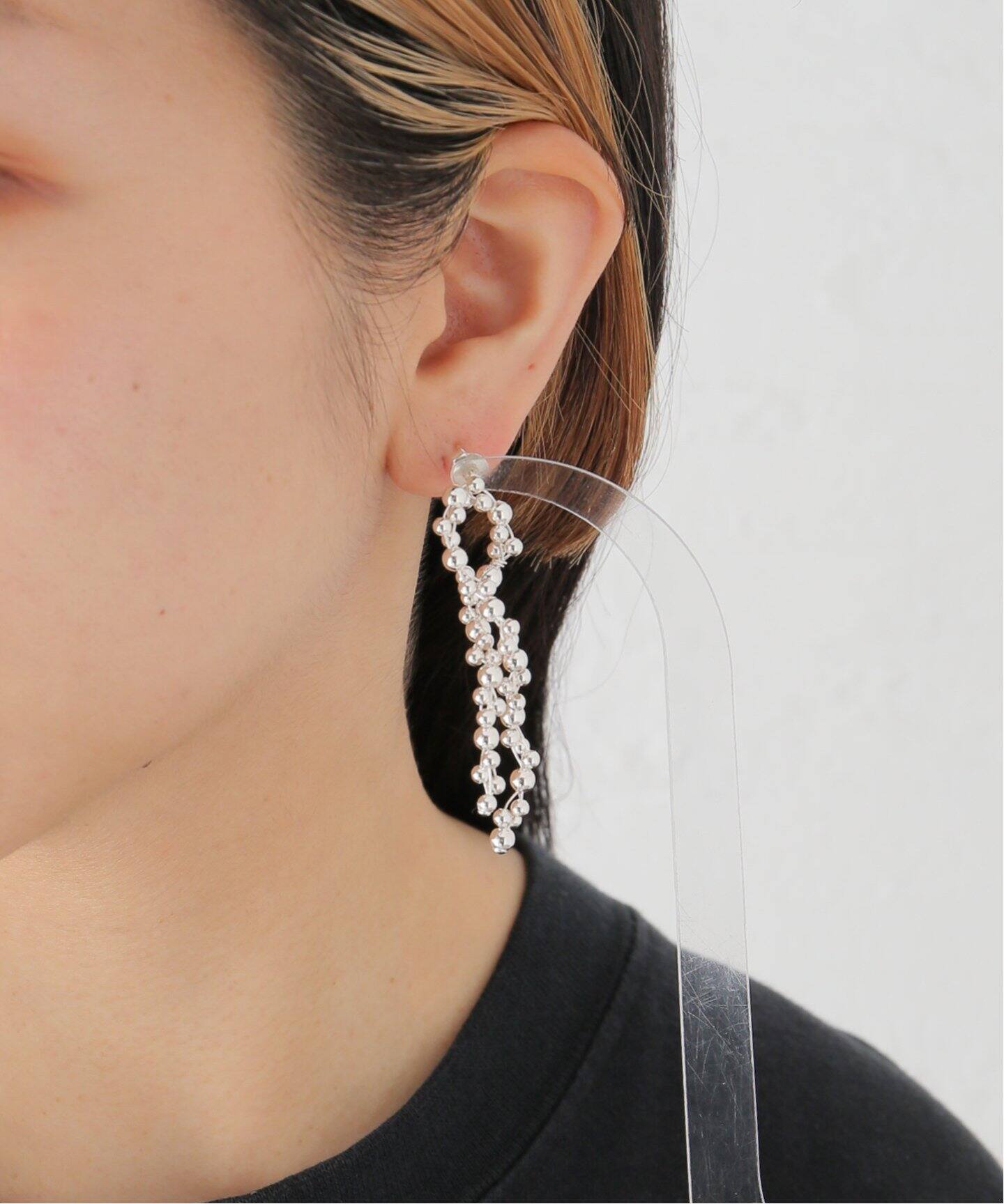 Completedworks/コンプリテッドワークス Silver Loop Loop ER ピアス 