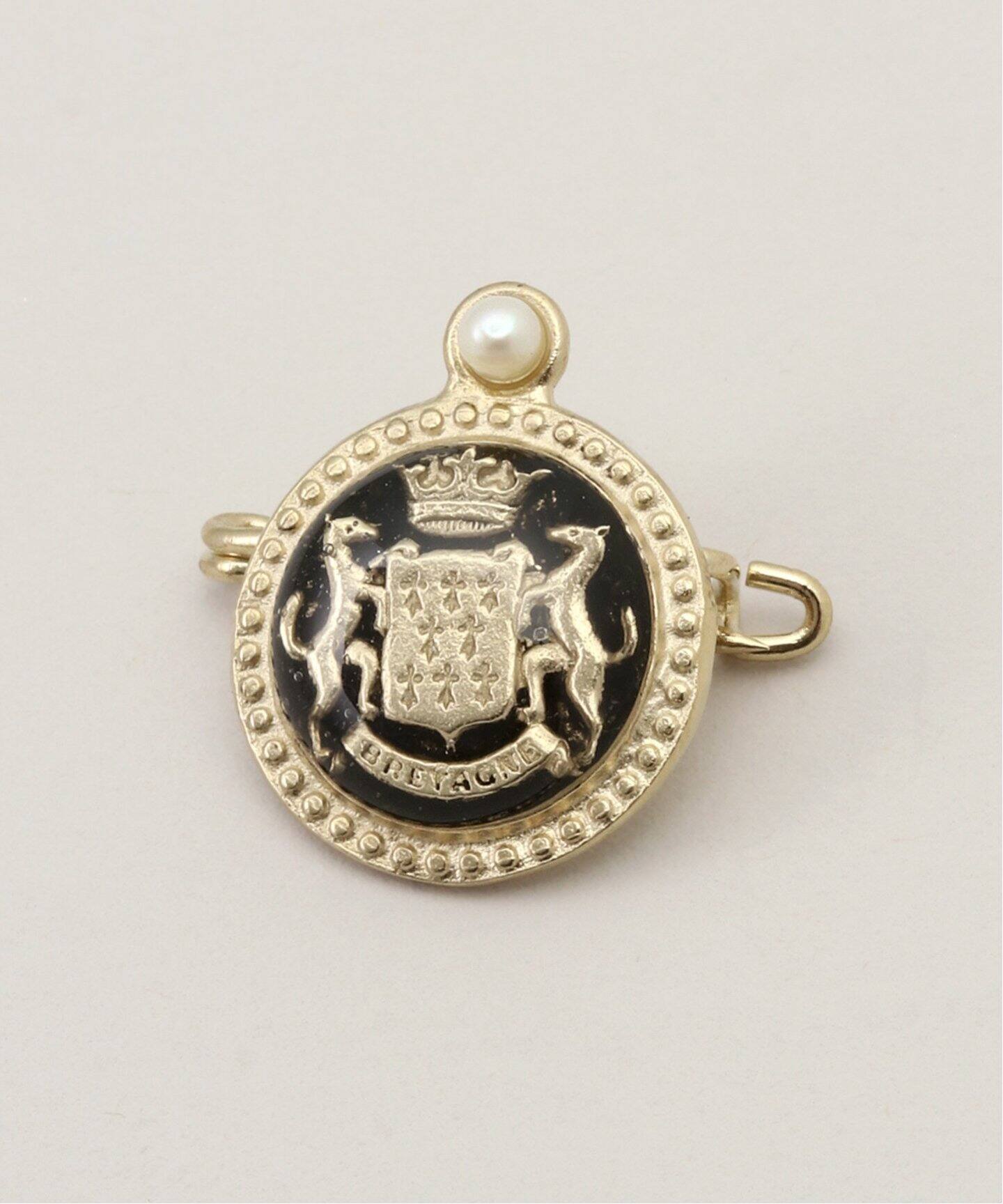 Junco Paris/ジュンコパリ emblem broach ブローチ（コサージュ 