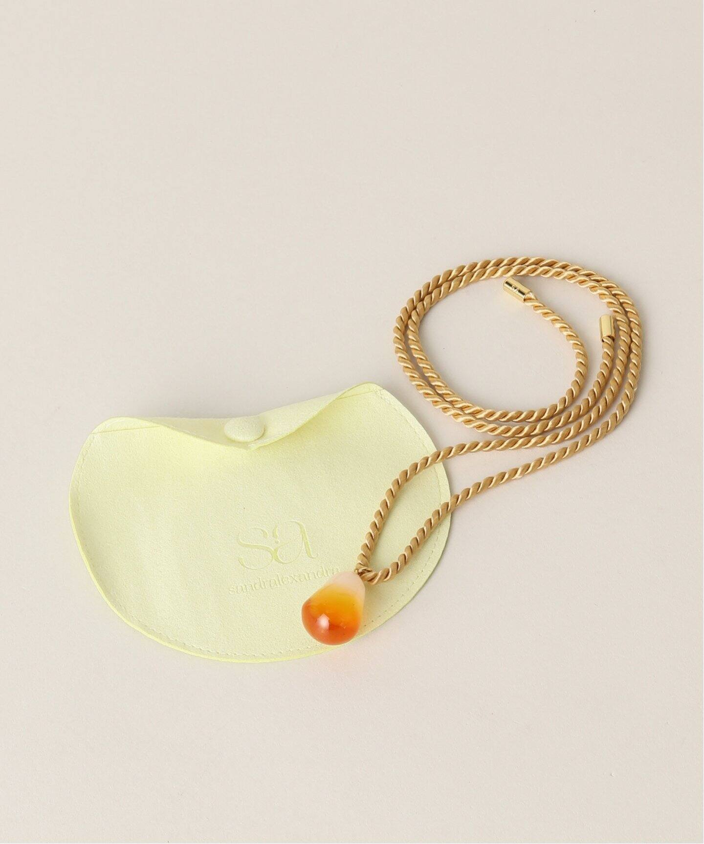 SANDRALEXANDRA/サンドラアレキサンドラ】GLASS CORD NL ネックレス  