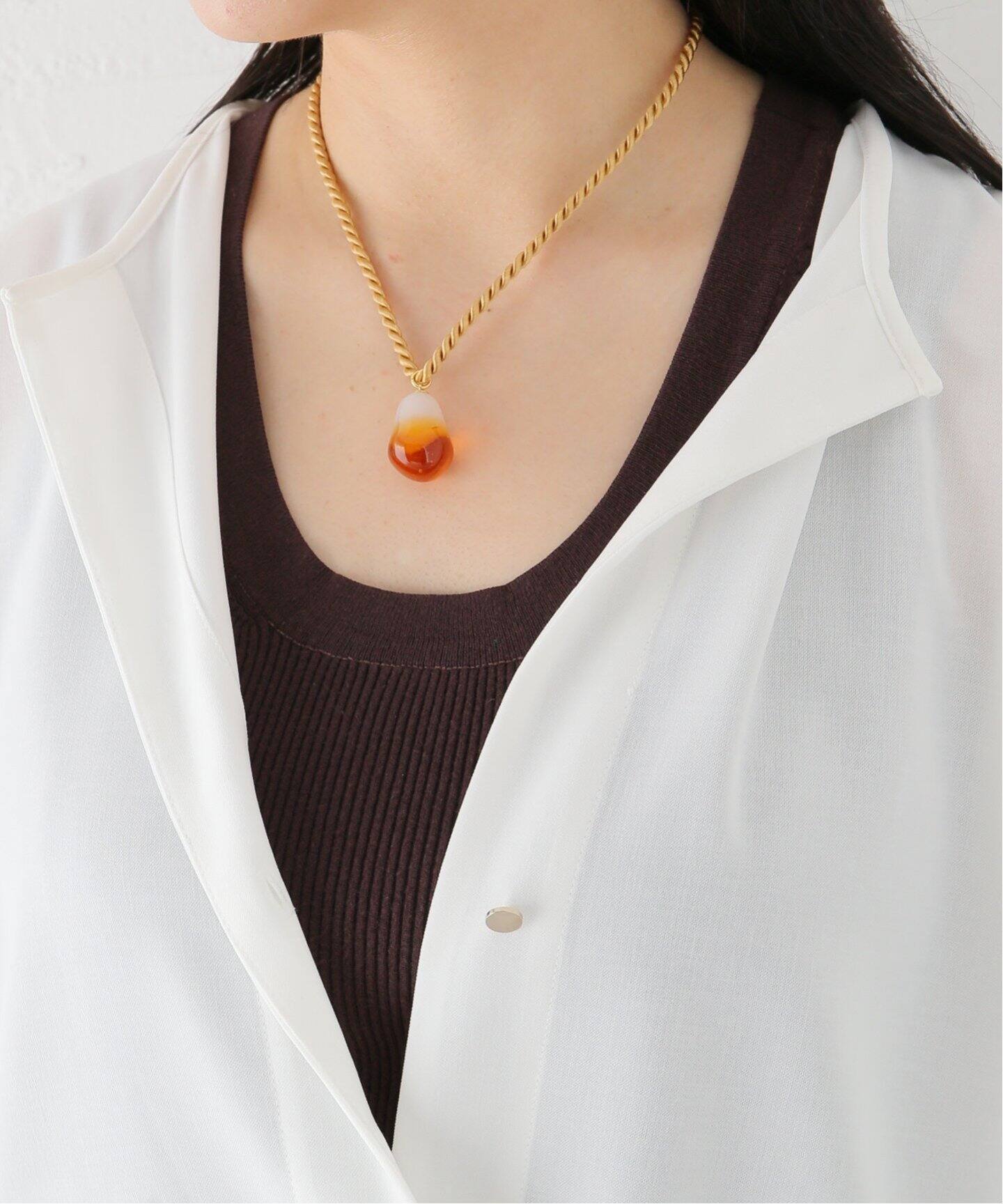 SANDRALEXANDRA/サンドラアレキサンドラ】GLASS CORD NL ネックレス  