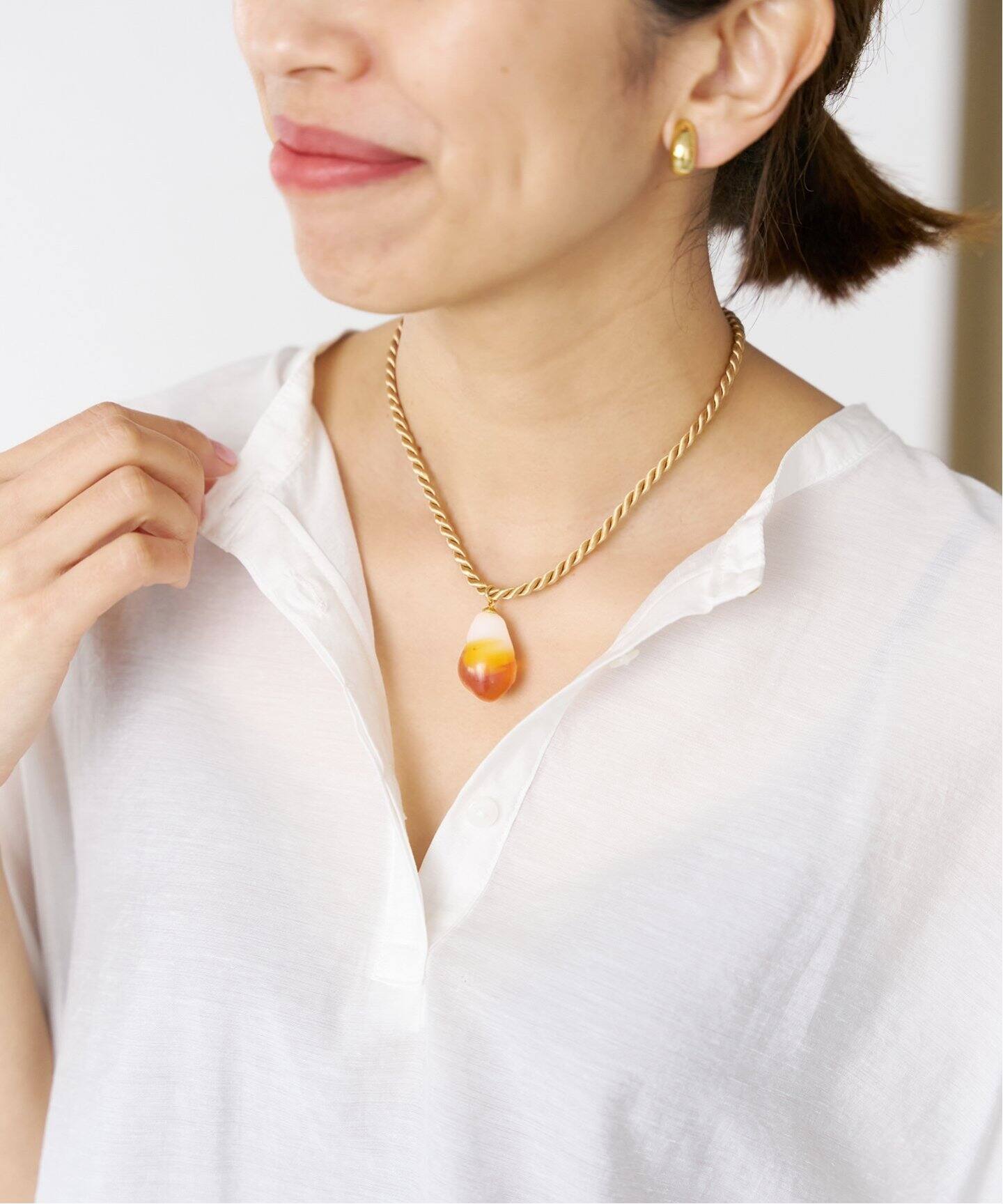 SANDRALEXANDRA/サンドラアレキサンドラ】GLASS CORD NL ネックレス  