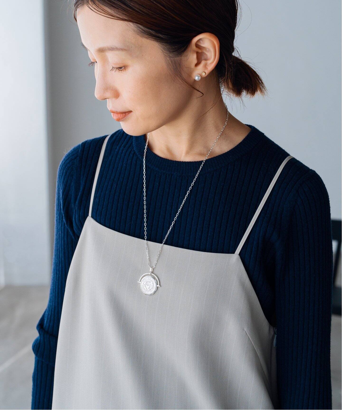 MALUS/マリュス 別注 コインペンダント 60cm（ネックレス