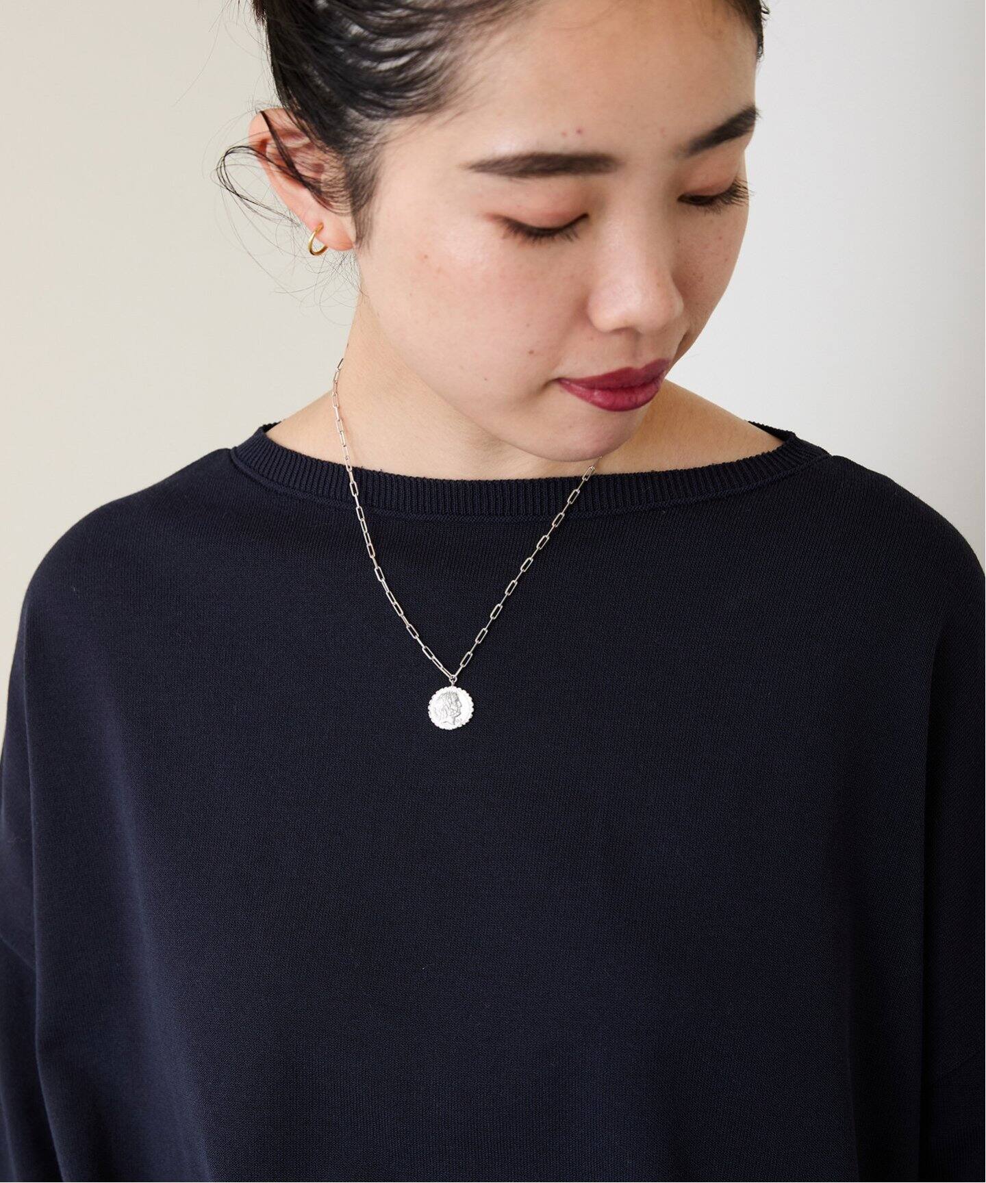 MARIHA/マリハ 別注 COIN*45 ロングレクタングル ネックレス 