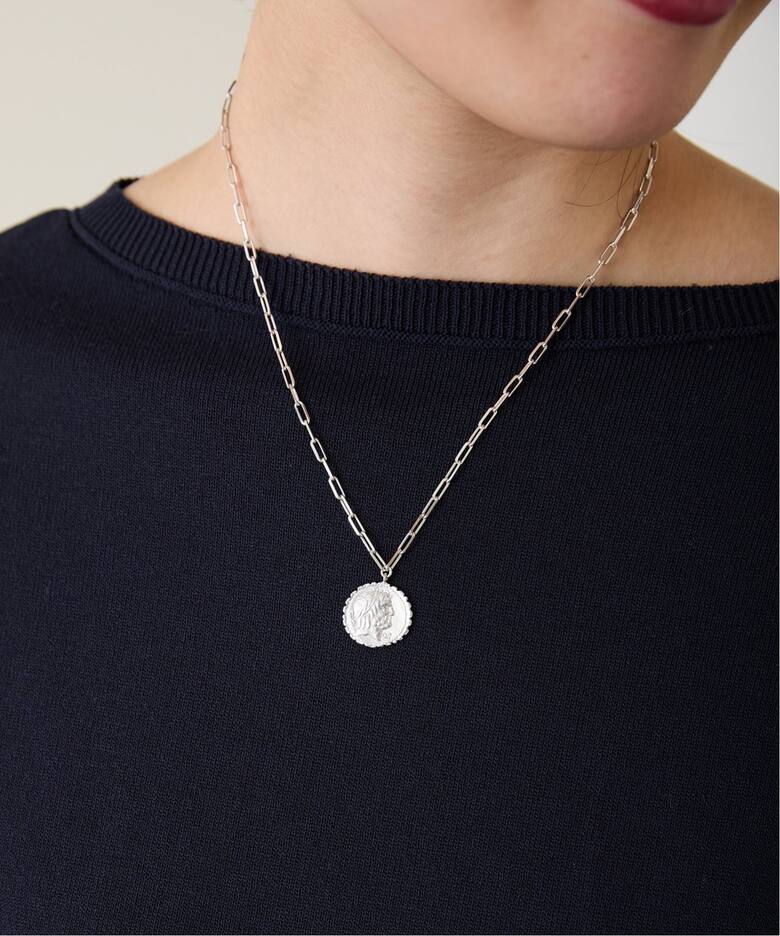 MARIHA/マリハ 別注 COIN*45 ロングレクタングル ネックレス 