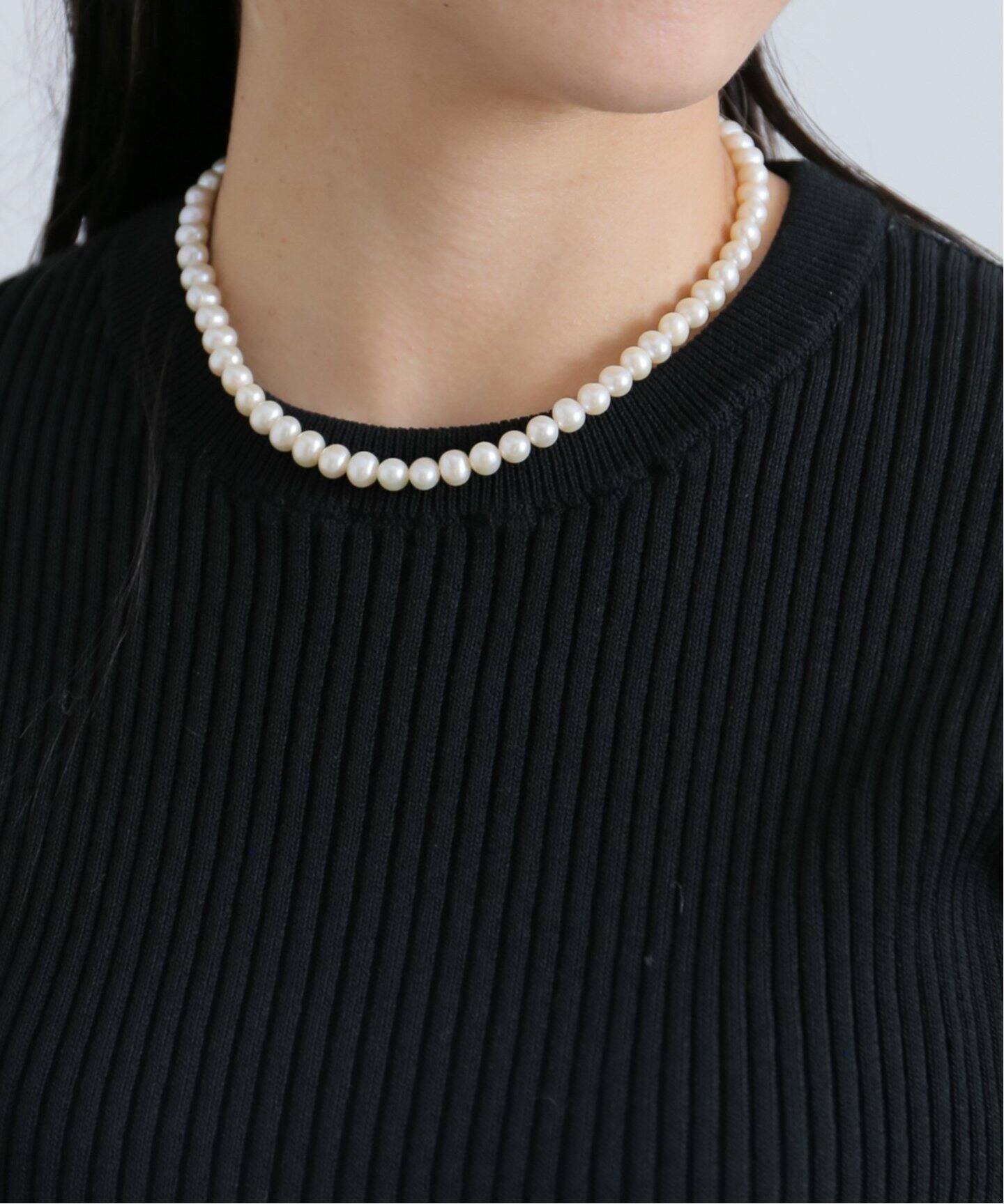 MAYU/マユ PEARL NECKLACE40cm ネックレス（ネックレス）｜IENA 