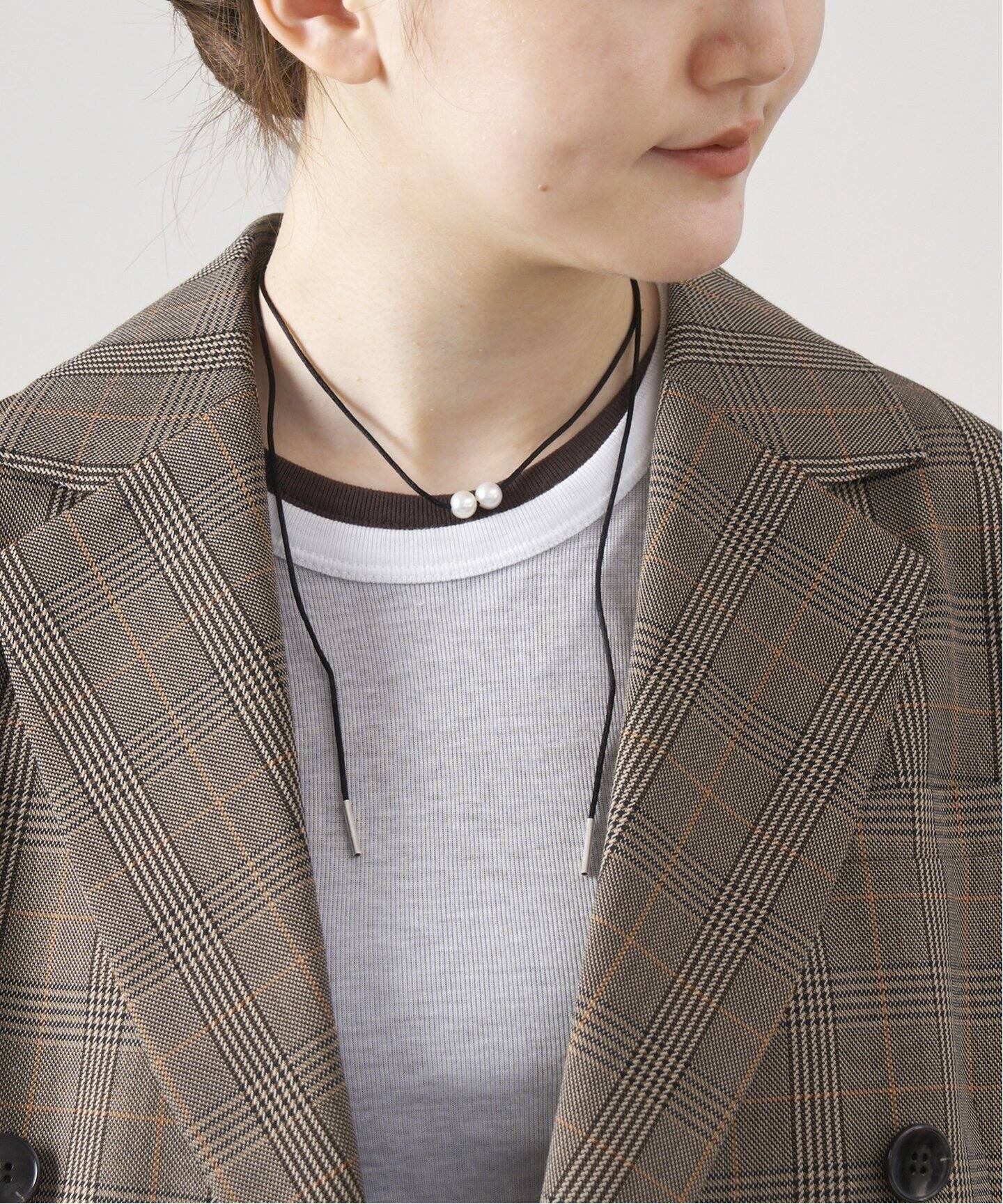 Lemme./レム 別注 W Pearl Choker コードネックレス（ネックレス 