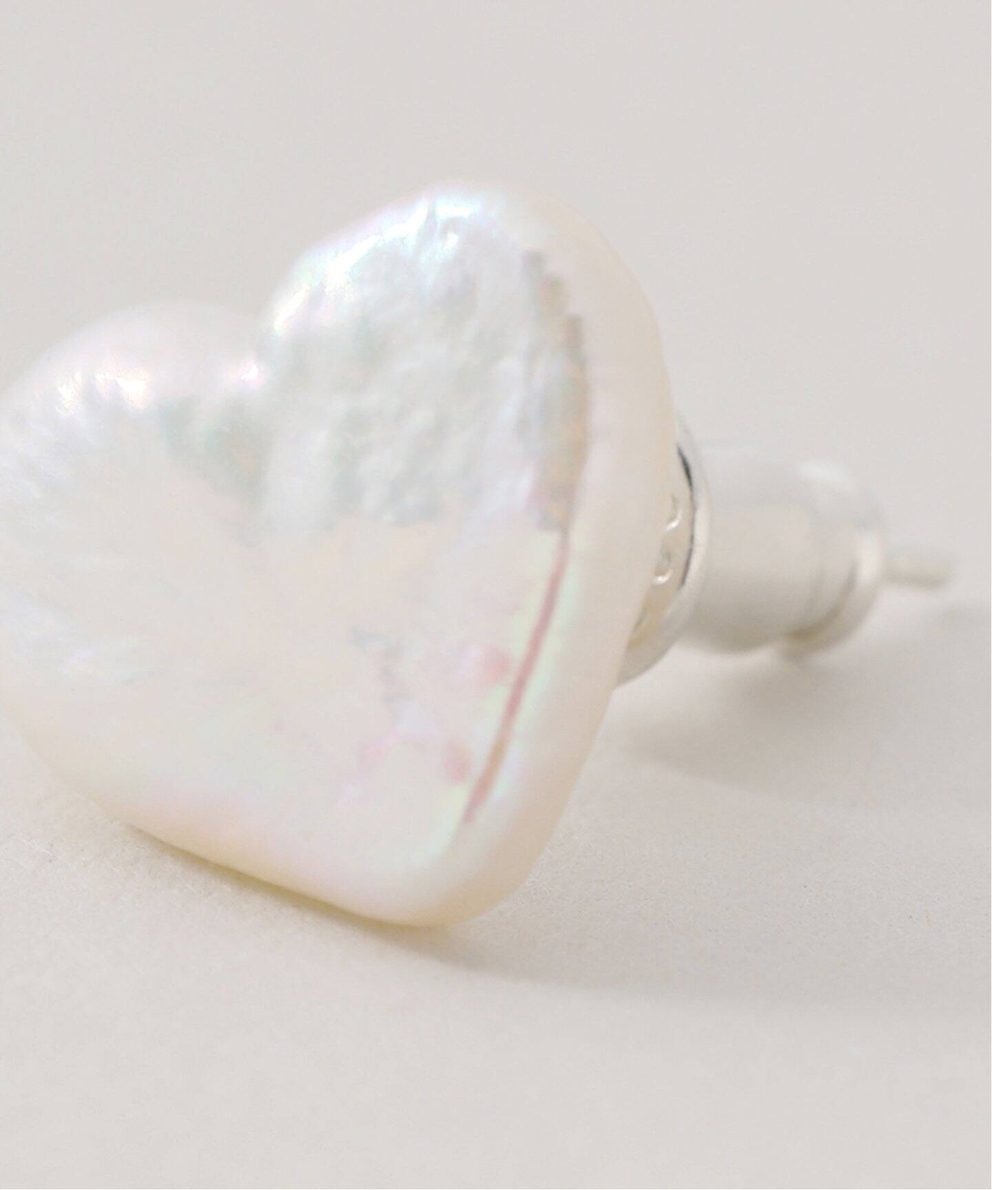 Lemme./レム Heart Pearl Earrings パールピアス（ピアス（両耳用 