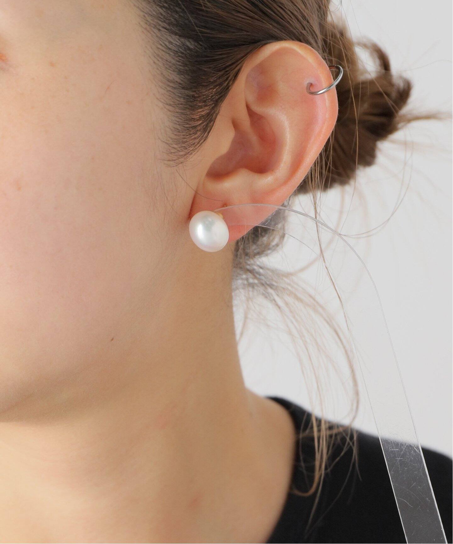 PIMENTE/ピモンテ オーバルパール ピアス(両耳) 2923320108510000 