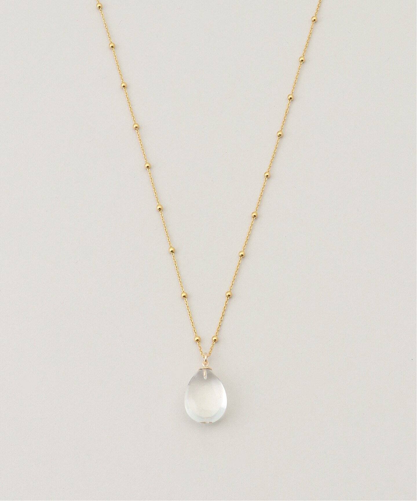 mounir/ムーニエ ROCK CRYSTAL NECKLACE NG/N17 ネックレス
