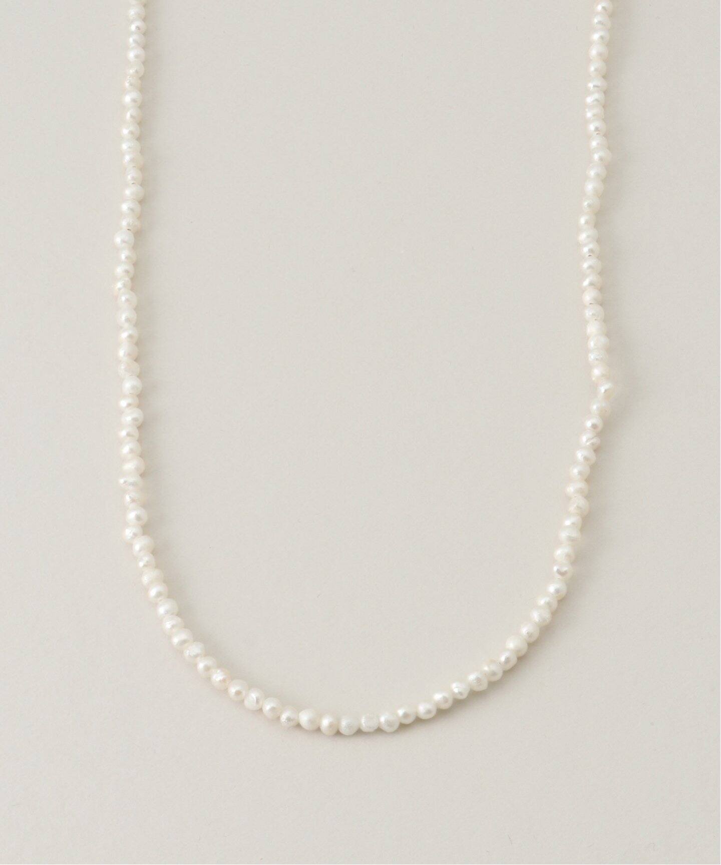 IENA 10K タンスイパール ネックレス 37cm（ネックレス）｜IENA  