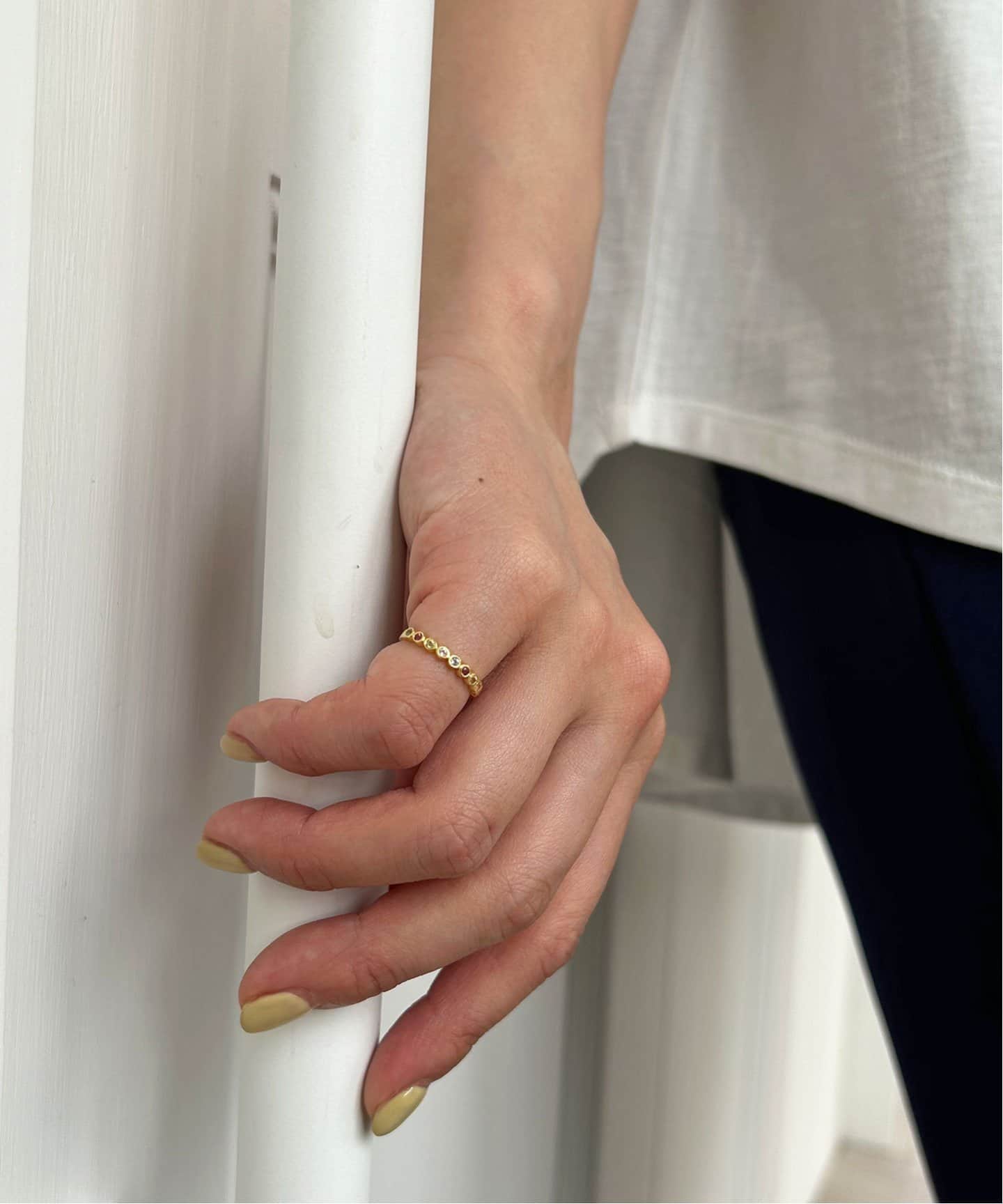 SLOBE IENA【Pondichery/ポンディシェリ】 リング Pondichery/ポンディシェリ ハーフエタニティリング（リング