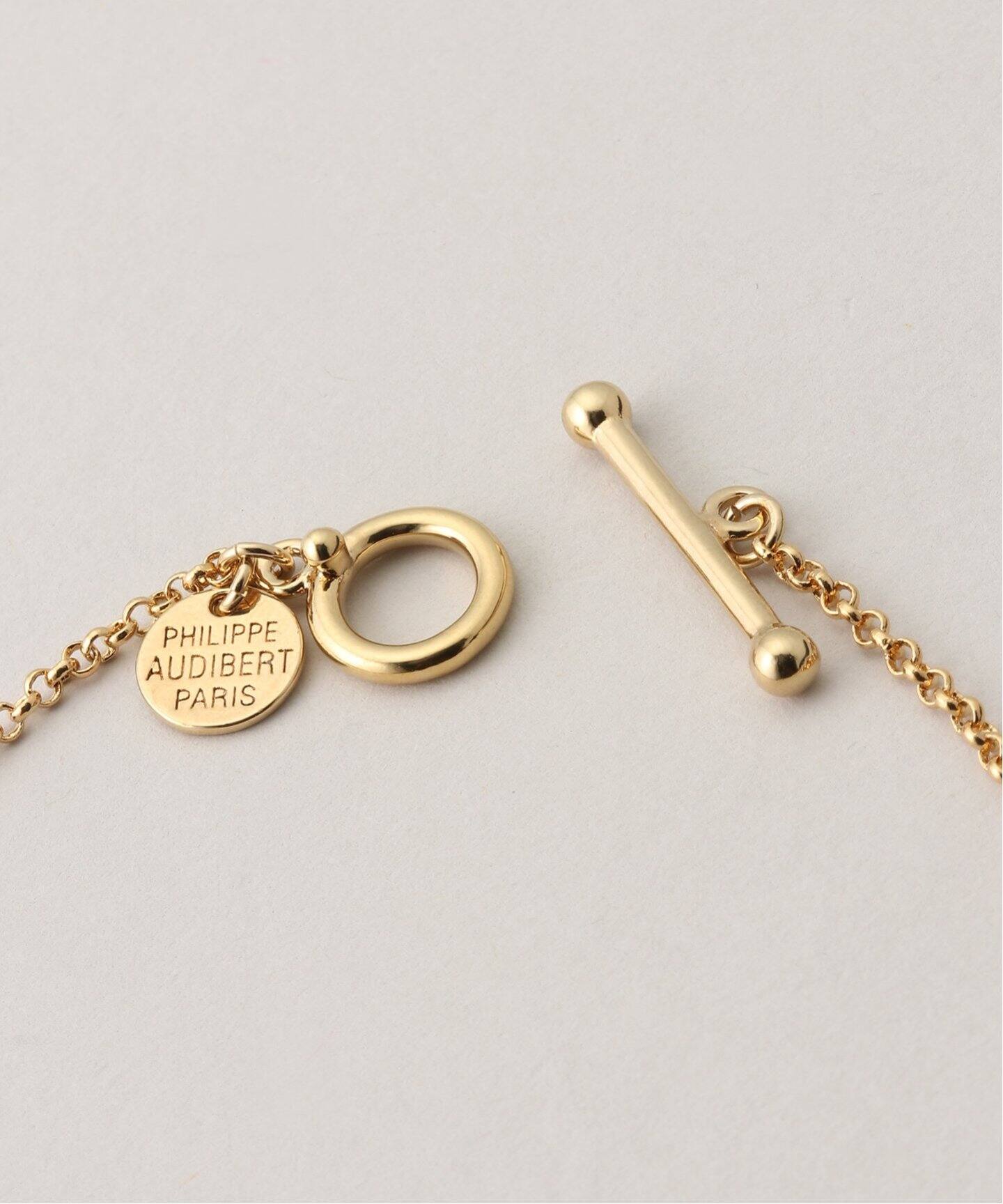 PHILIPPE AUDIBERT チェーンネックレス ゴールド CO6382:OP 