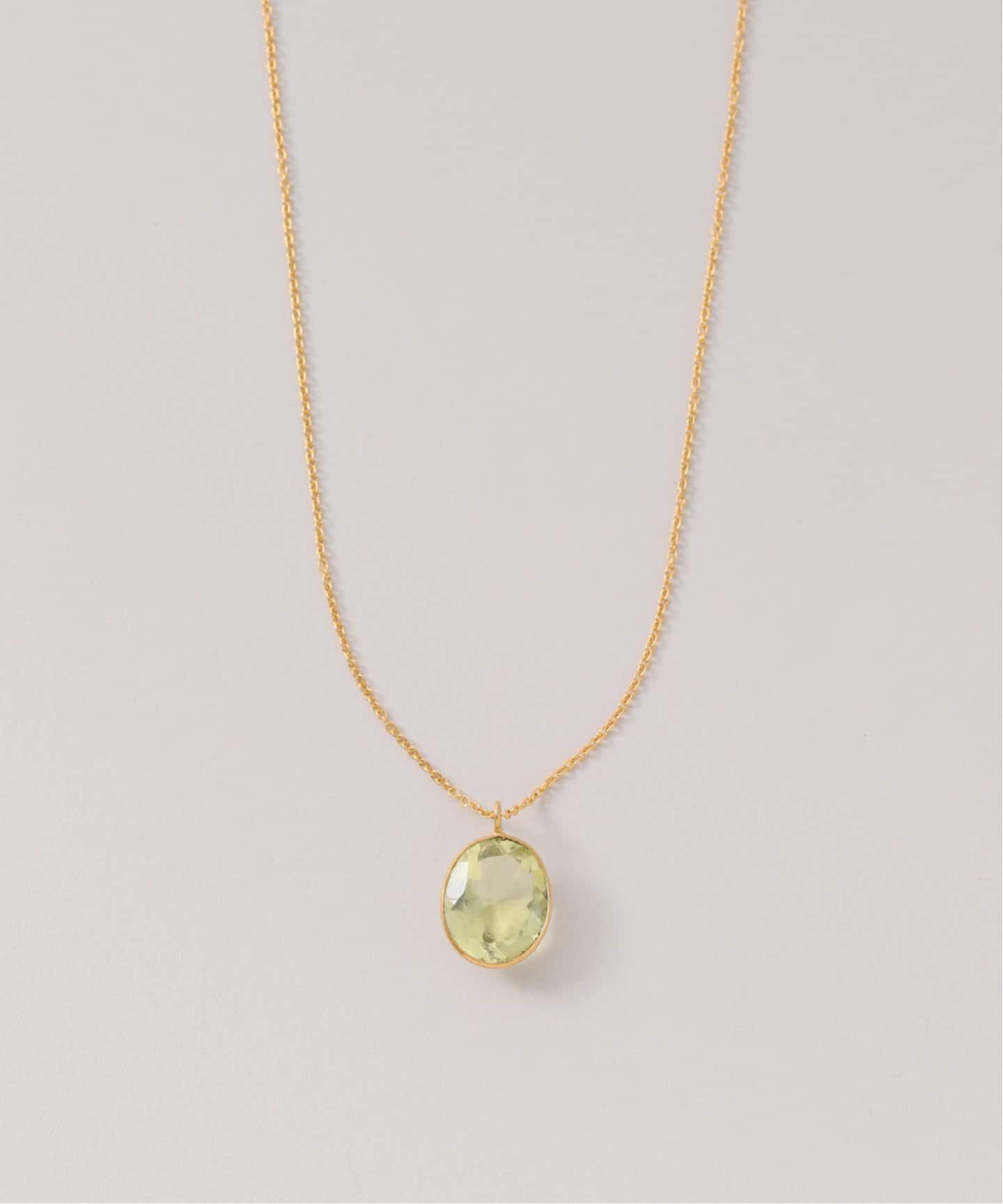 【美品】odul ストーンネックレス SLOBE別注 【完売品】 ODUL SLOBE別注 ストーンネックレス（ネックレス）｜SLOBE IENA