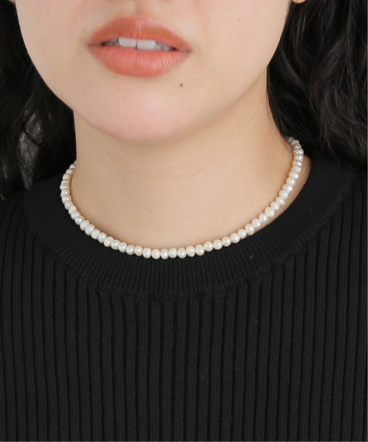 MERCEDES SALAZAR/メルセデス サラザール 15inch 別注パールネックレス  