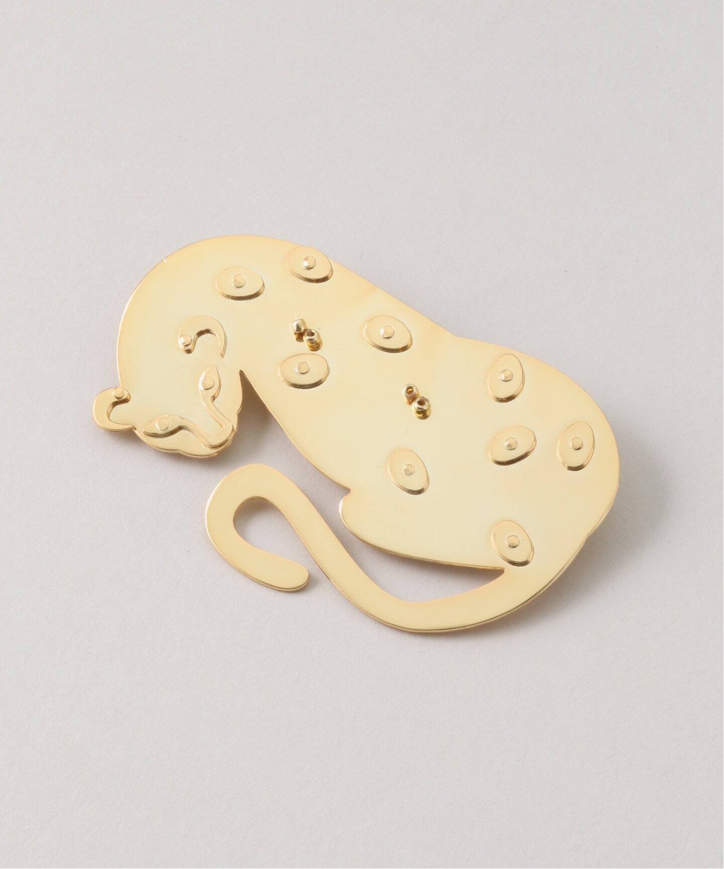 MERCEDES SALAZAR/メルセデス サラザール】LEOPARD ブローチ（その他 