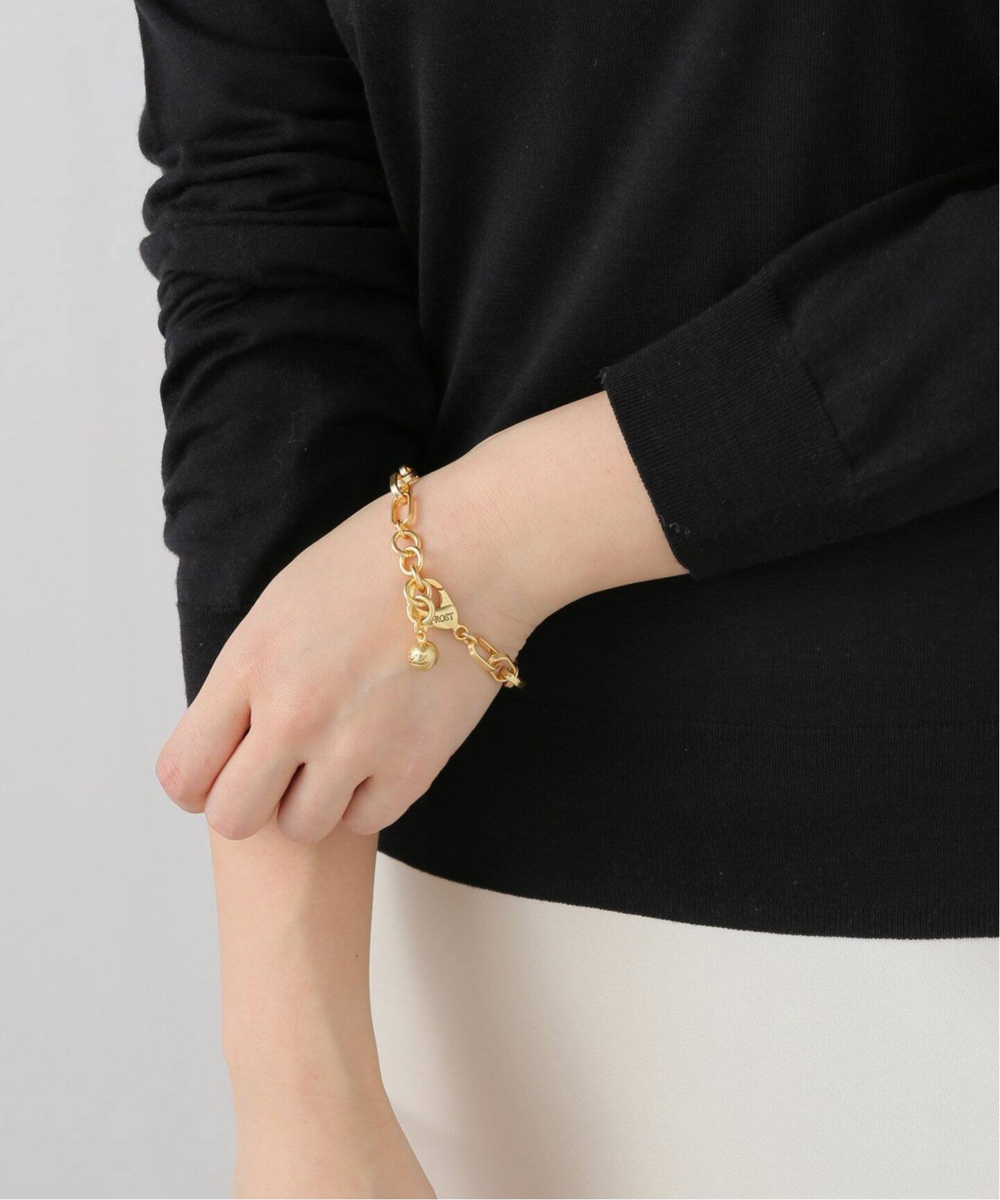 LULU FROST/ルルフロスト OVAL LINK BRACELET BASE ブレスレット BB-Q2 