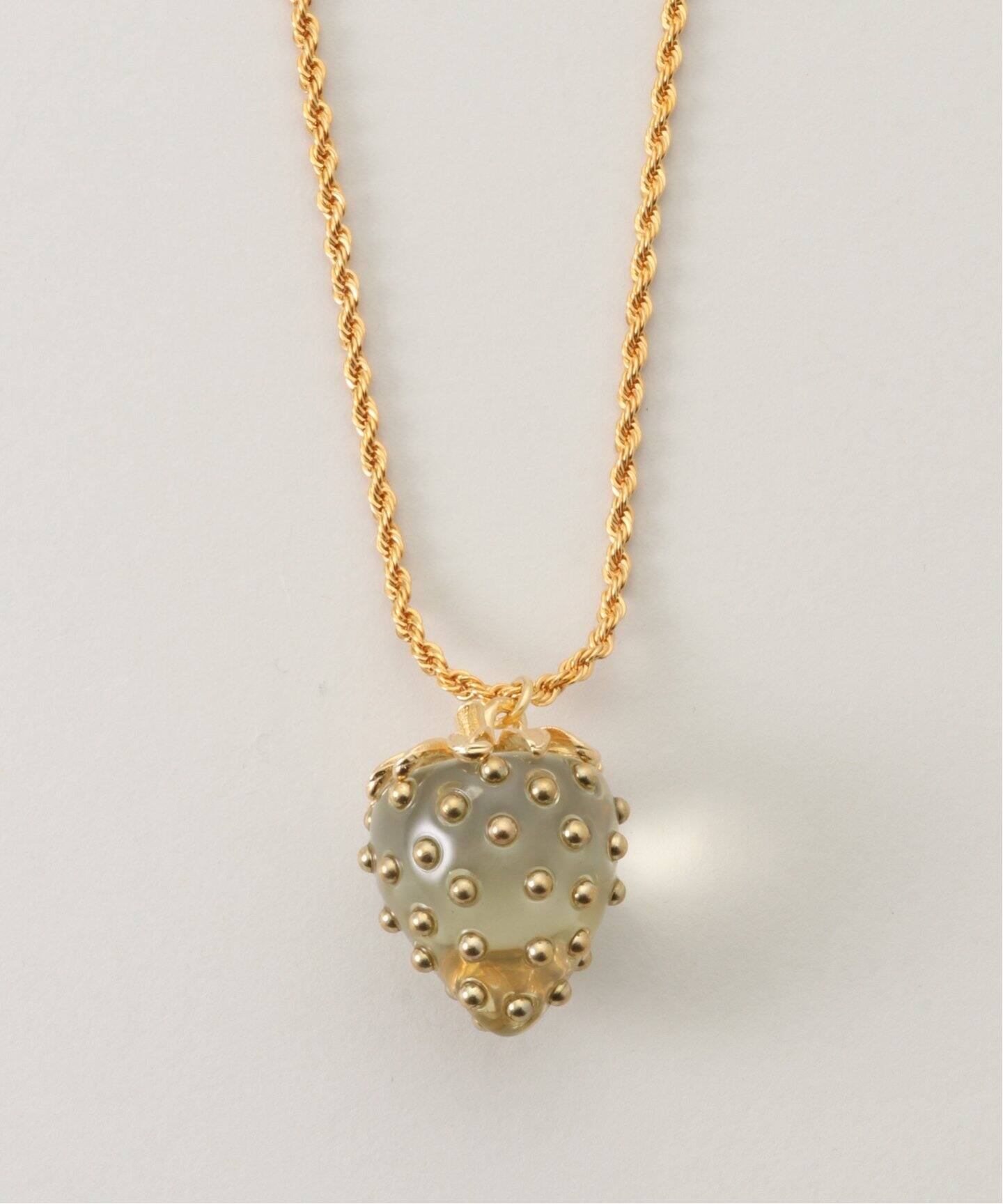KENNETH Jay Lane/ケネス ジェイ レーン strawberry pendant 