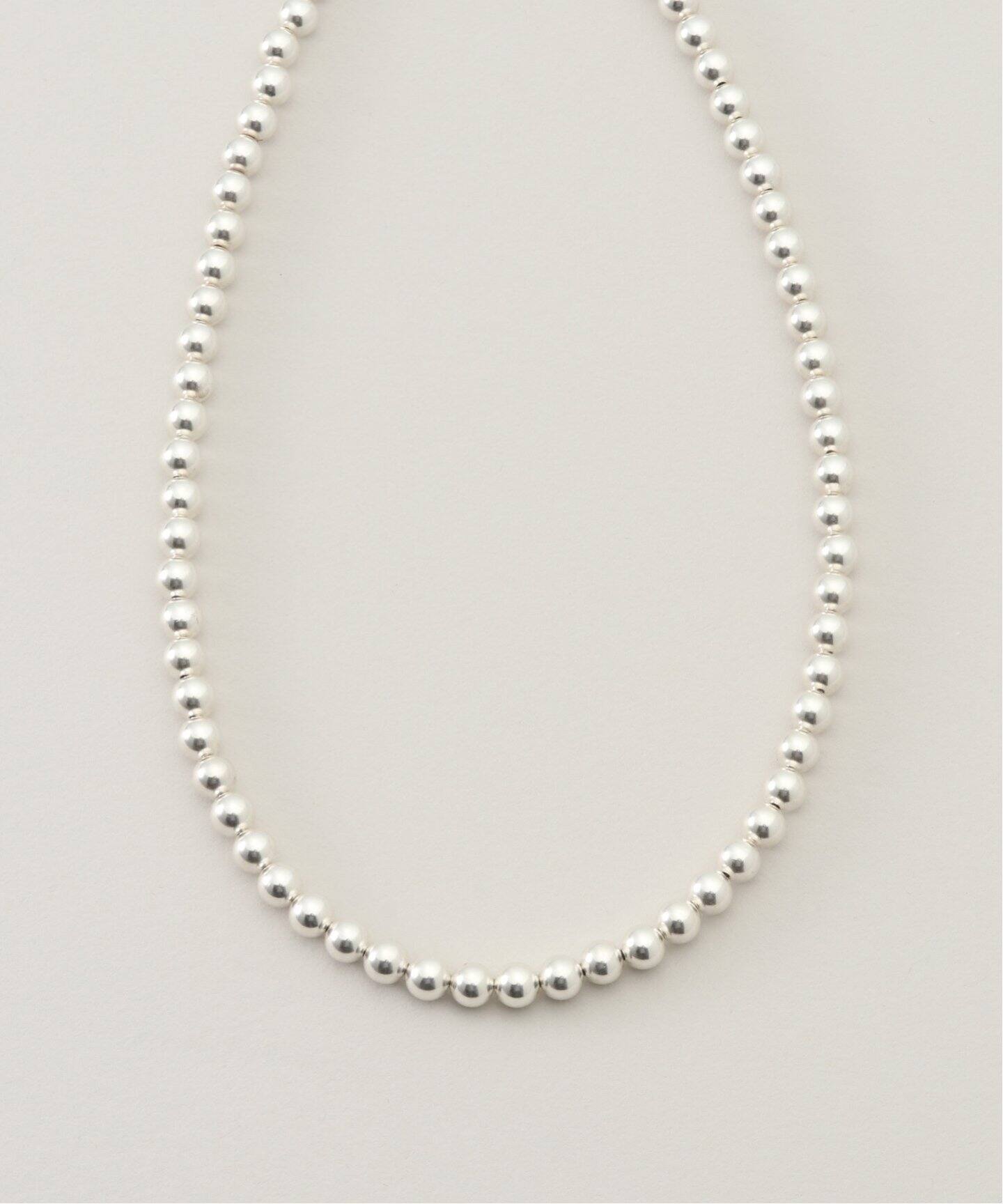 ERICKA NICOLAS BEGAY】ナバホパールネックレス 5mm/40cm（ネックレス 