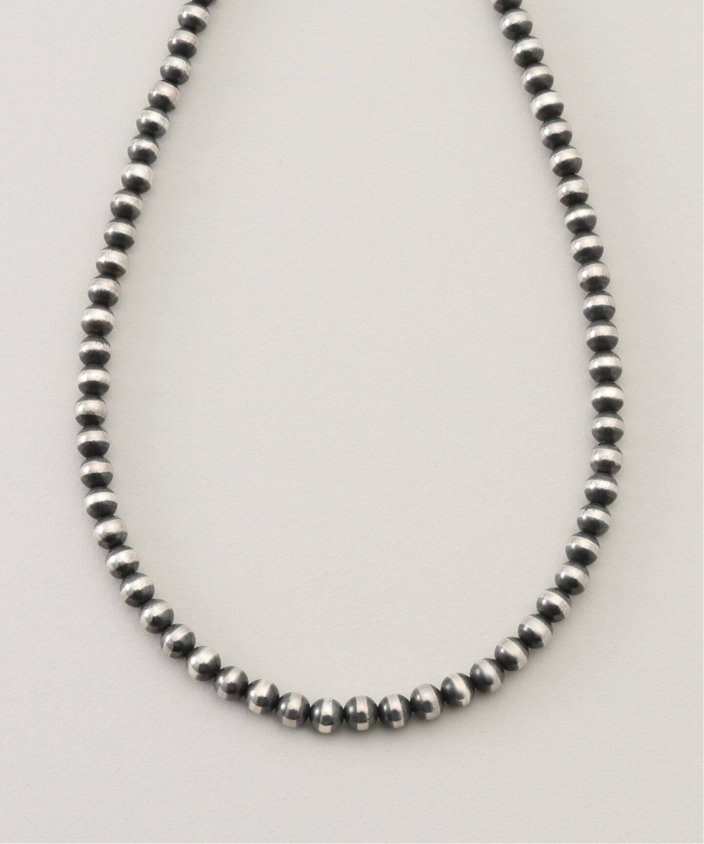 ERICKA NICOLAS BEGAY】ナバホパールネックレス 5mm/40cm（ネックレス 