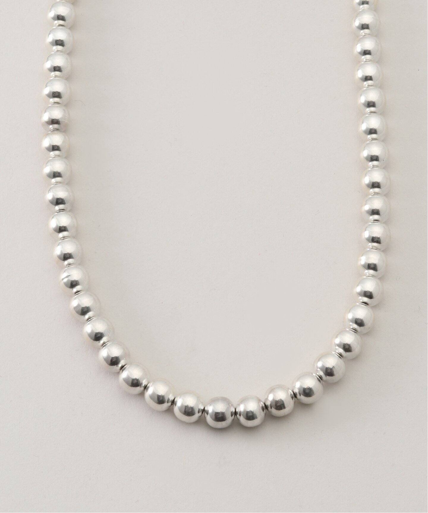 ERICKA NICOLAS BEGAY】ナバホパールネックレス 9mm/40cm（ネックレス 