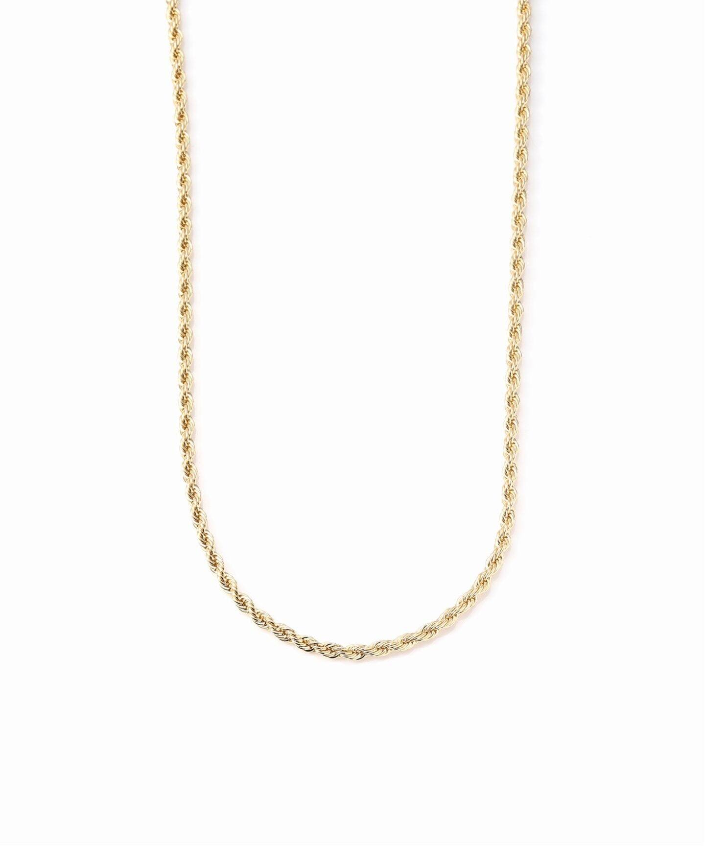 LAURA LOMBARDI/ローラロンバルディ】 ROPE CHAIN ネックレス(ゴールド  