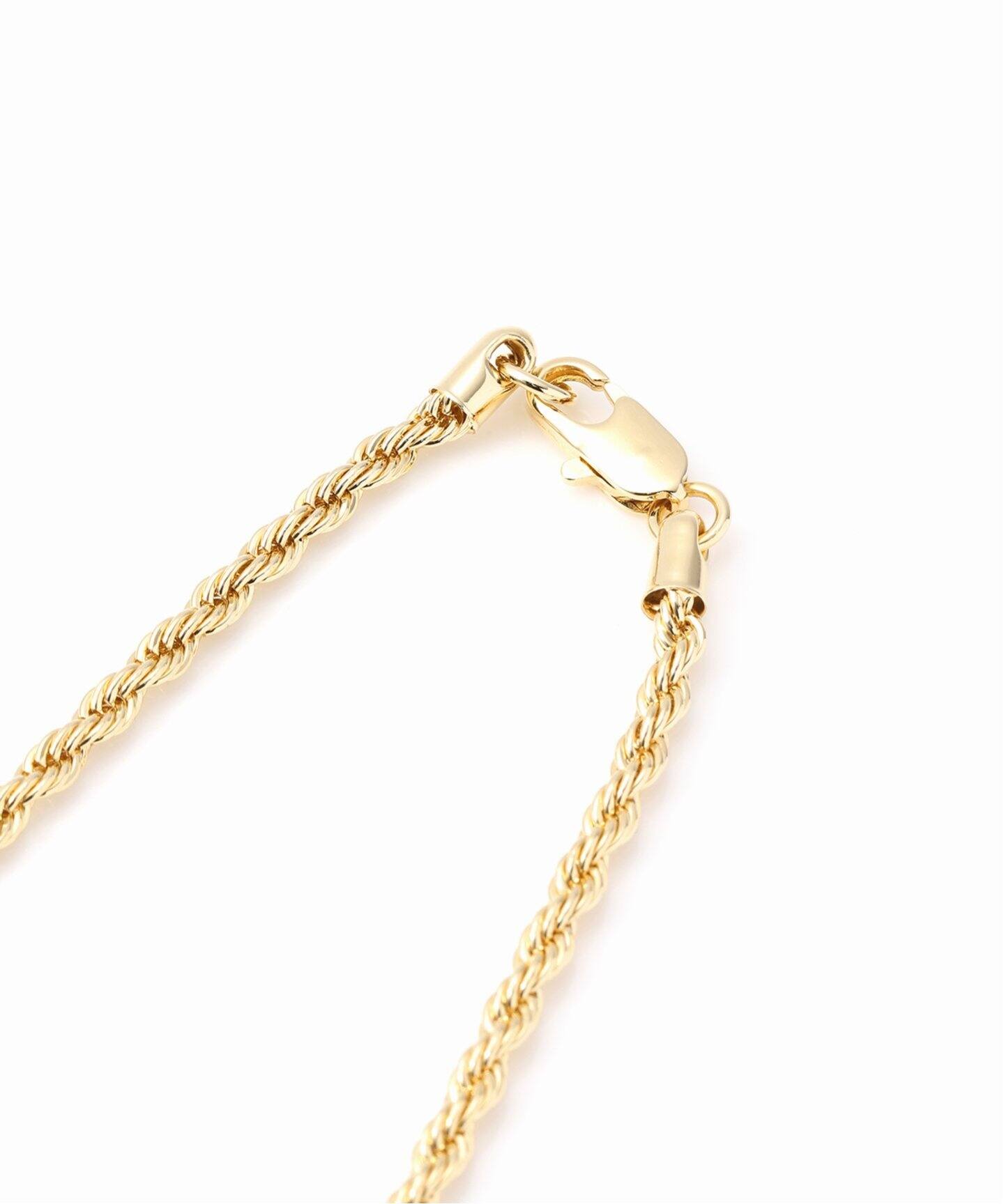 LAURA LOMBARDI/ローラロンバルディ】 ROPE CHAIN ネックレス(ゴールド 