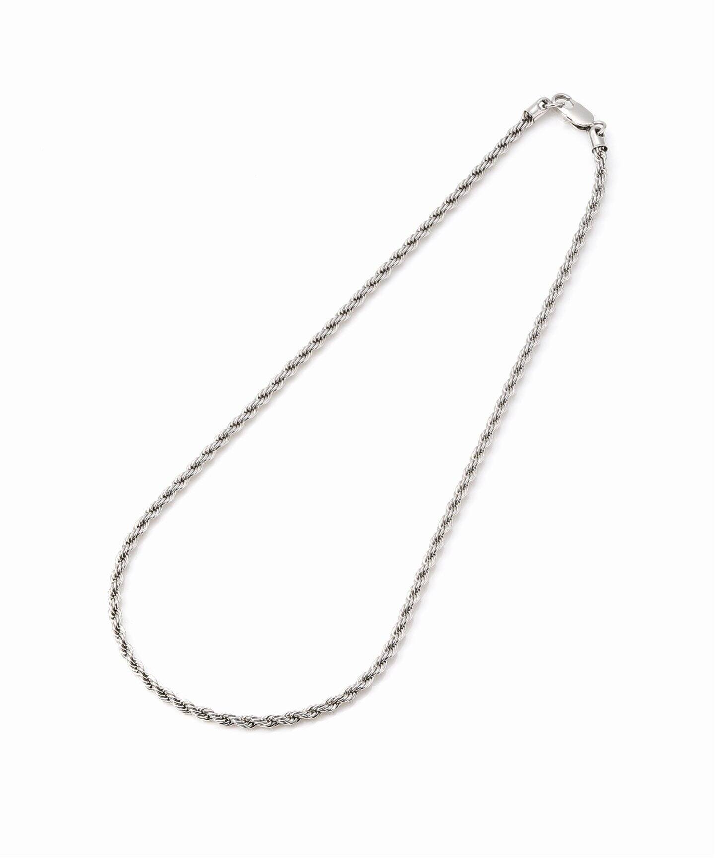 LAURA LOMBARDI/ローラロンバルディ】ROPE CHAIN ネックレス(シルバー  