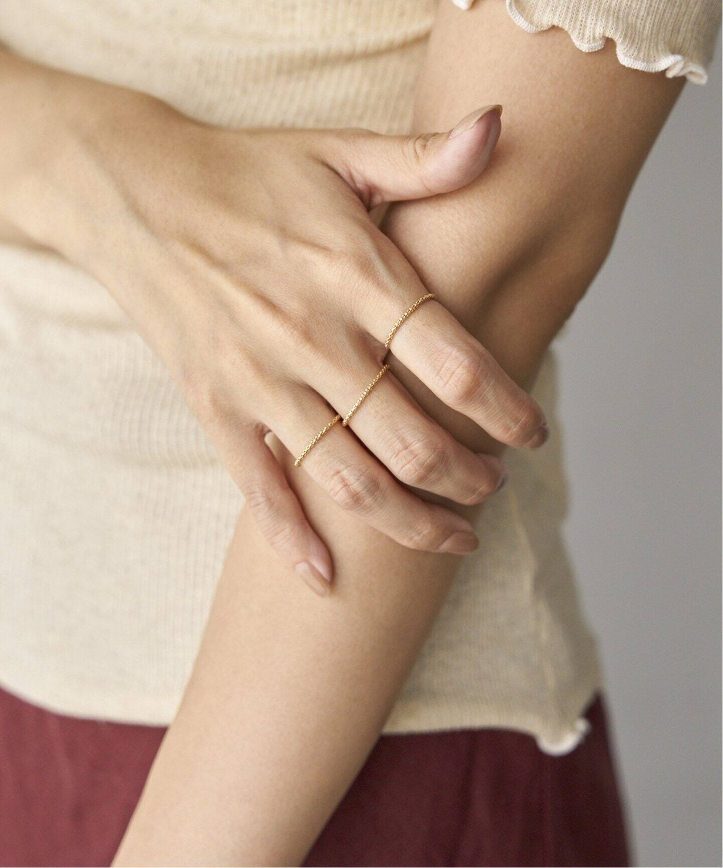 MARIHA/マリハ Gold Rain リング ロープチェーン S SS 11012110 