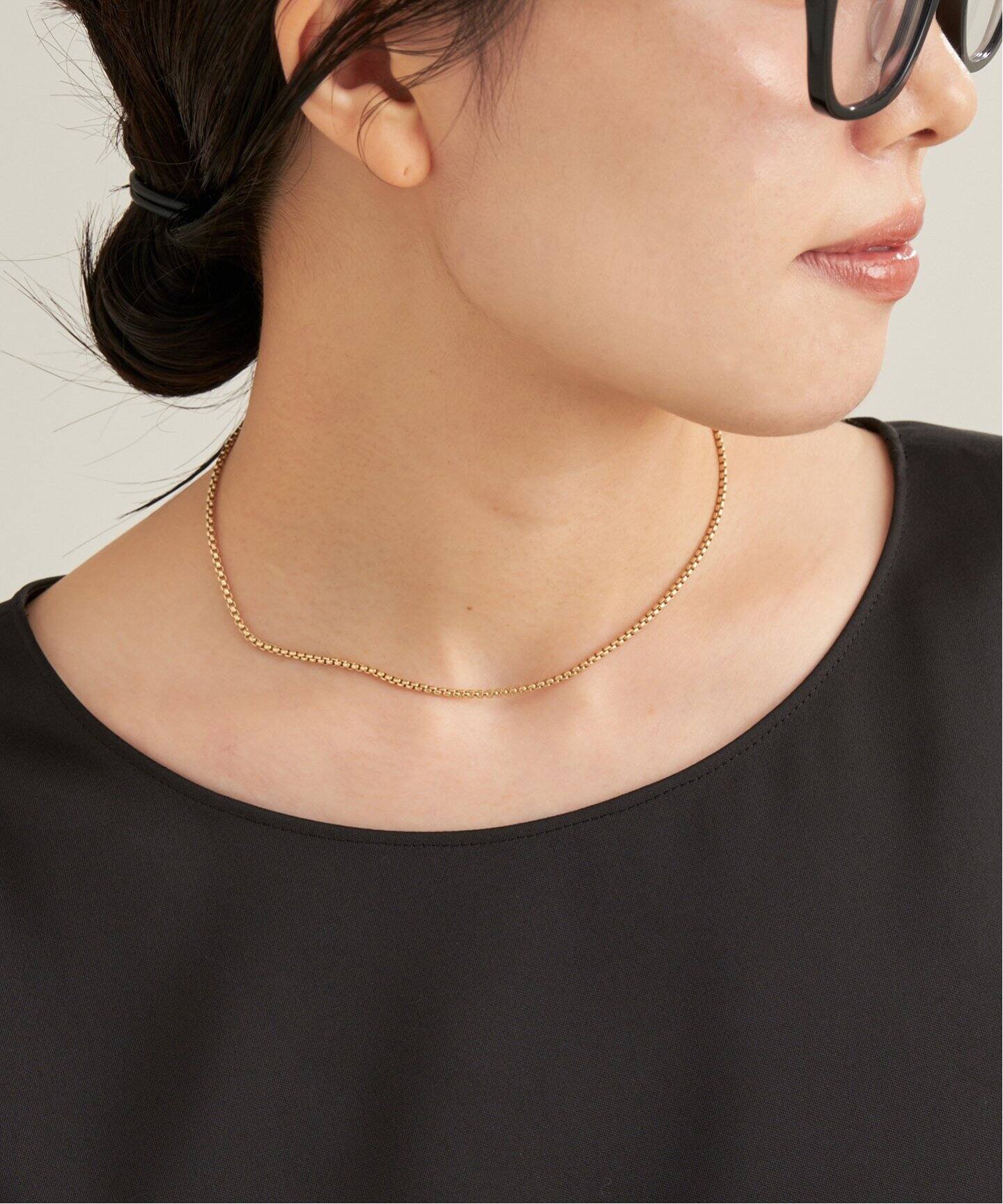 追加》LAURA LOMBARDI/ローラロンバルディ 別注 BOX C 14 ネックレス 