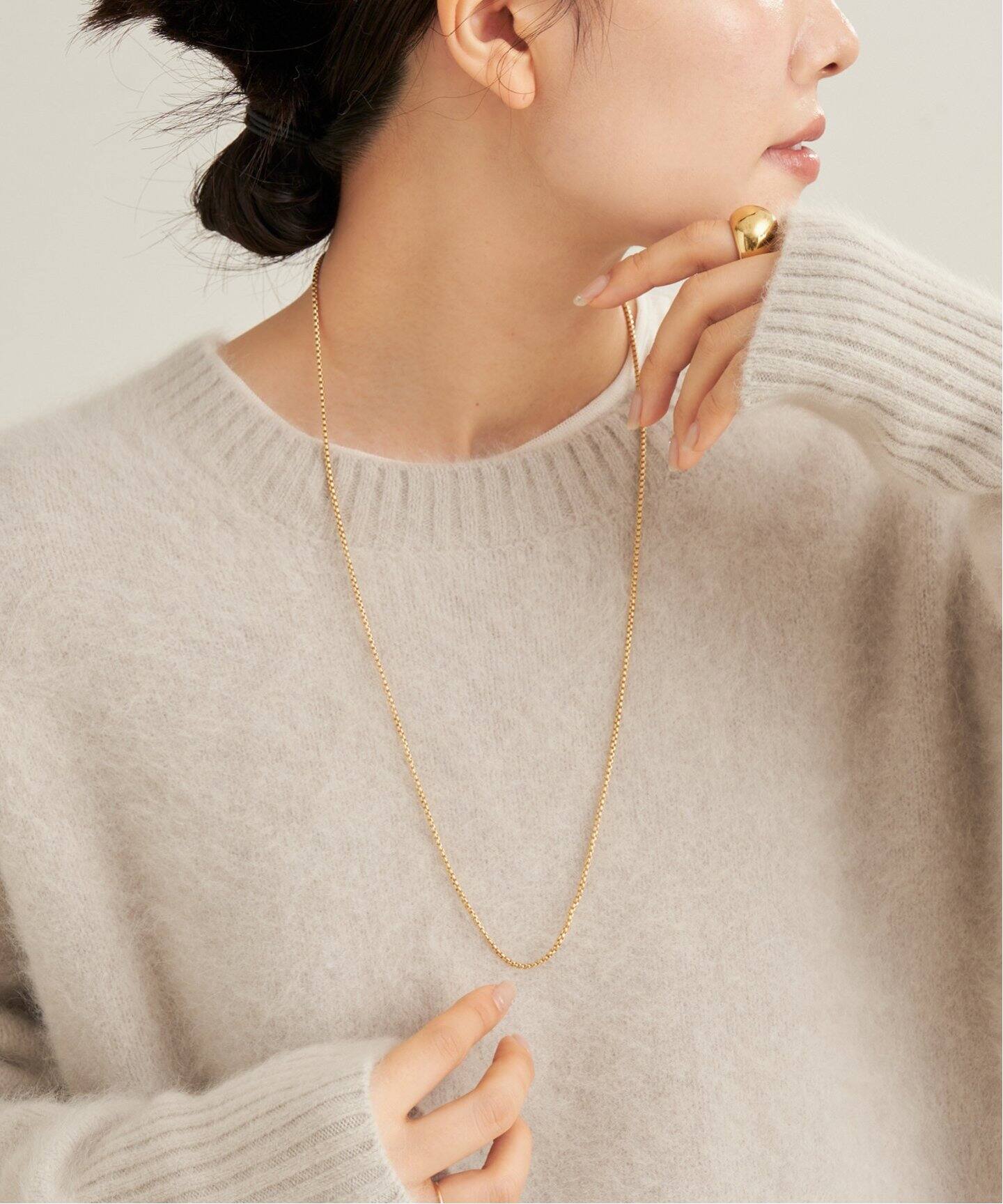 LAURA LOMBARDI/ローラロンバルディ 別注 BOX C 26 ネックレス 