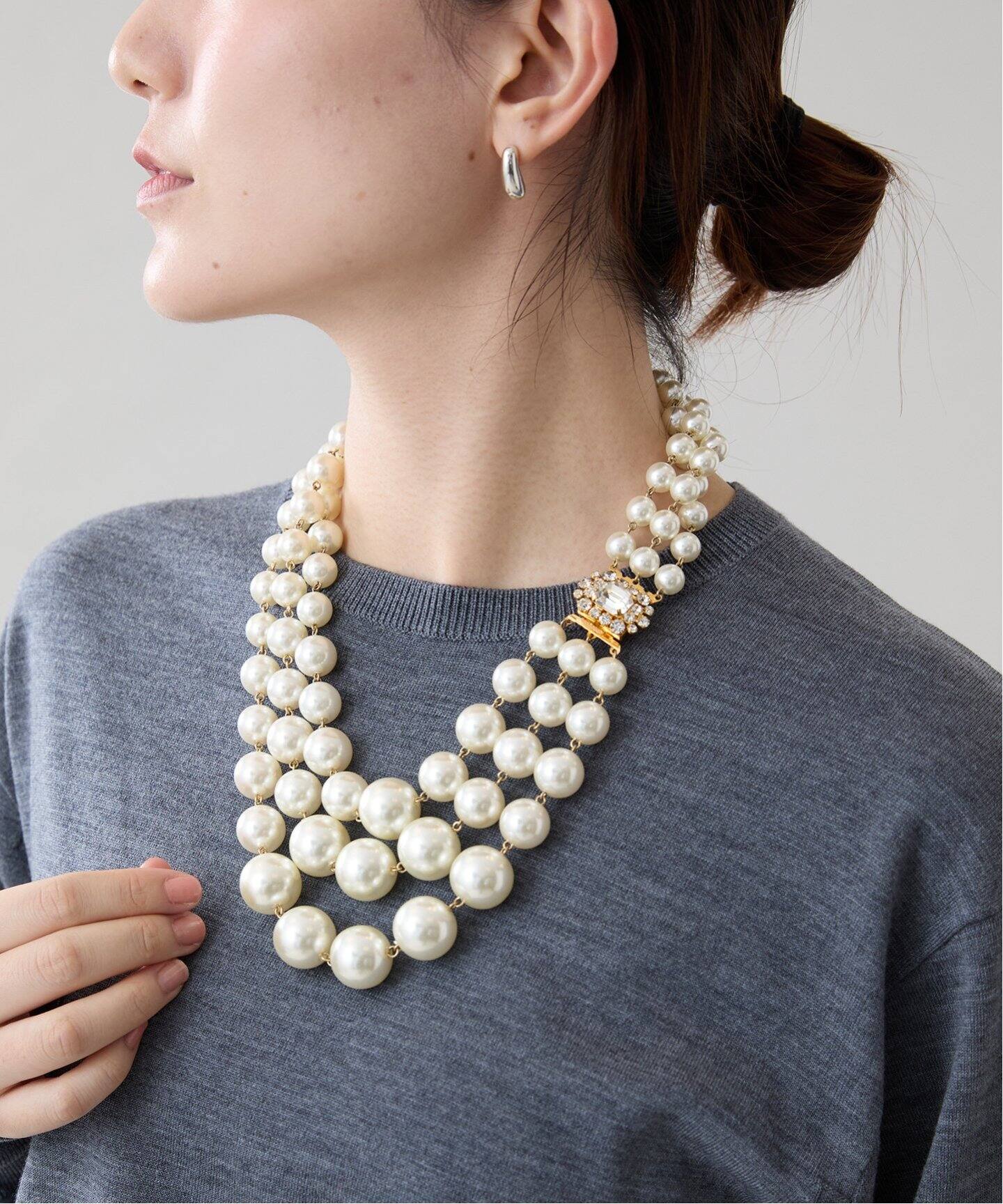 Francine Bramli （フランシーヌ ブラムリ） ロングネックレス