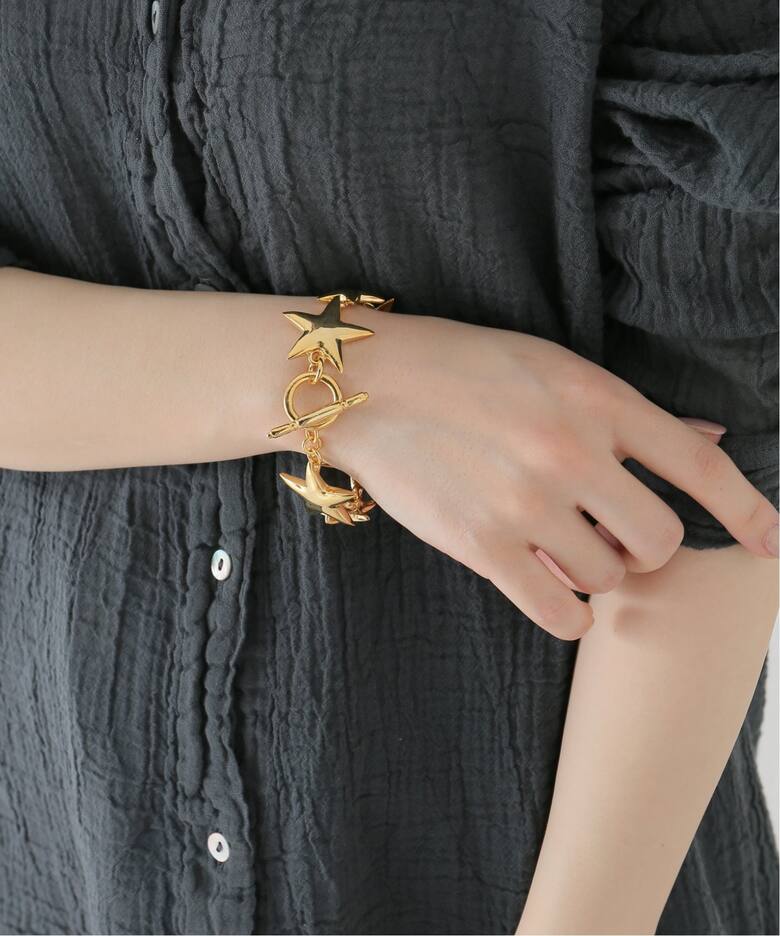 KENNETH Jay Lane ケネス ジェイ レーン Gold Star Bracelet 7234B 