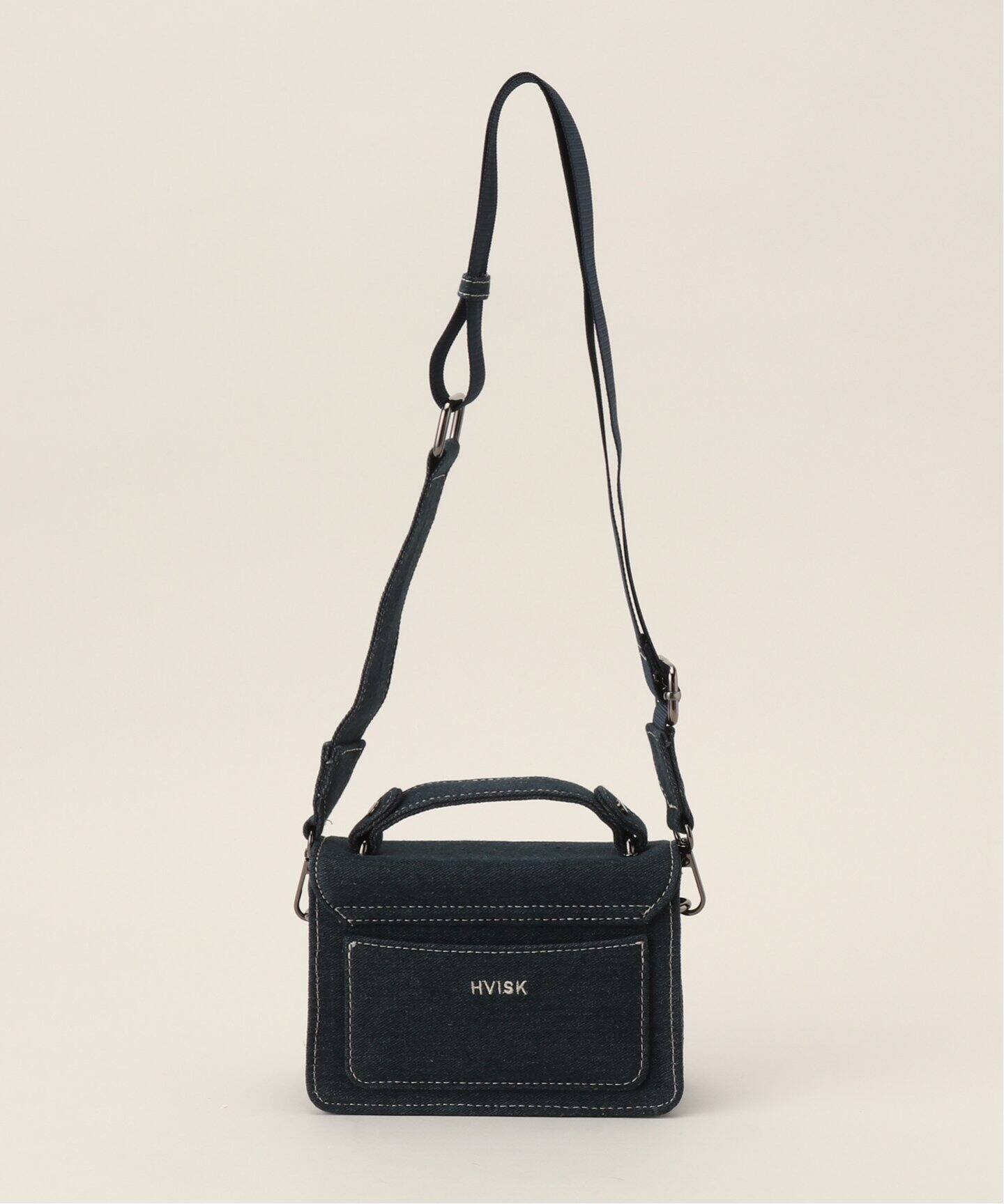 HVISK RENEI DENIM 2404-025-102000：バッグ（ハンドバッグ 