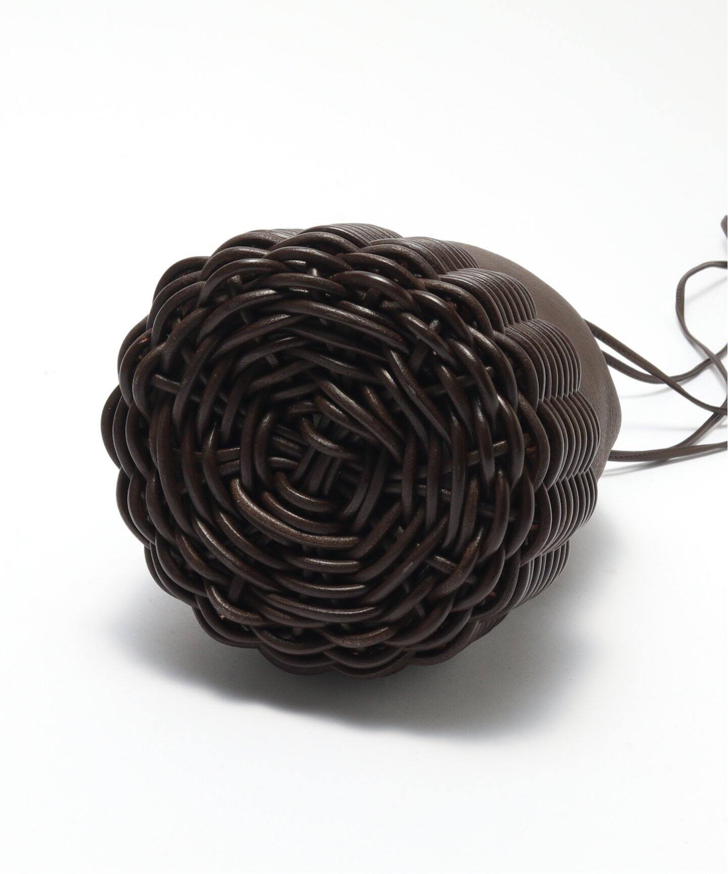 Cristaseya / クリスタセヤ】LEATHER BASKET MEDIUM BAG（その他バッグ