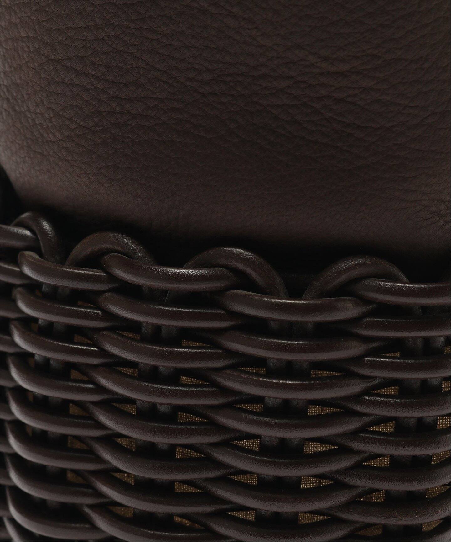 Cristaseya / クリスタセヤ】LEATHER BASKET MEDIUM BAG（その他バッグ