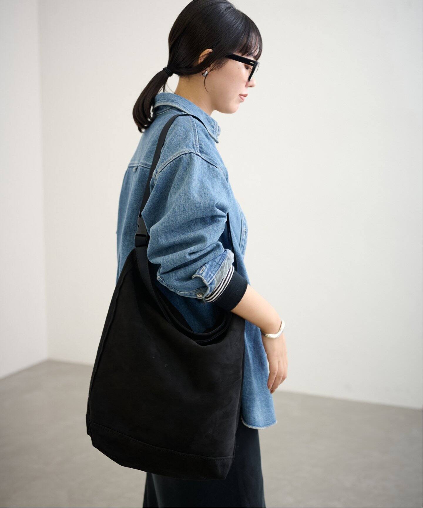 TEMBEA / テンベア】別注 ROLL TOP TOTE SHEEP SILKY（トートバッグ 